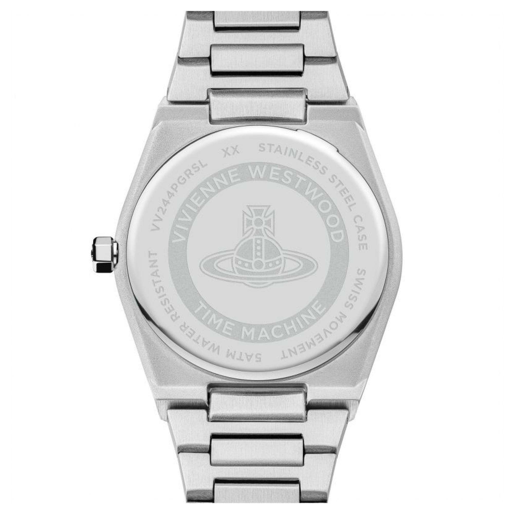 Vivienne Westwood Charterhouse Grünes Zifferblatt Stahlarmband Damen Uhr VV244PGRSL