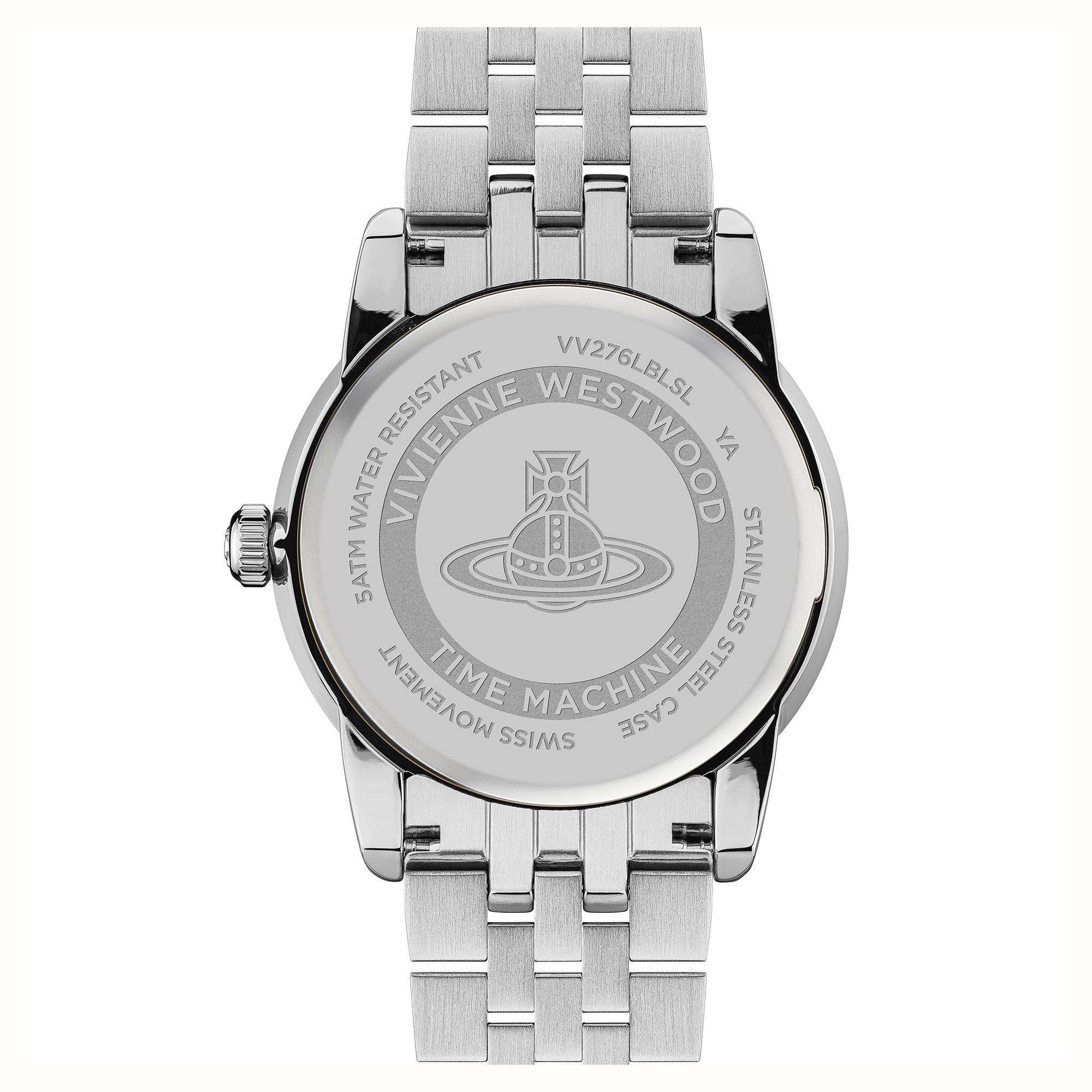 Vivienne Westwood Cadogan Blue Dial Steel Strap Watch VV276LBLSL