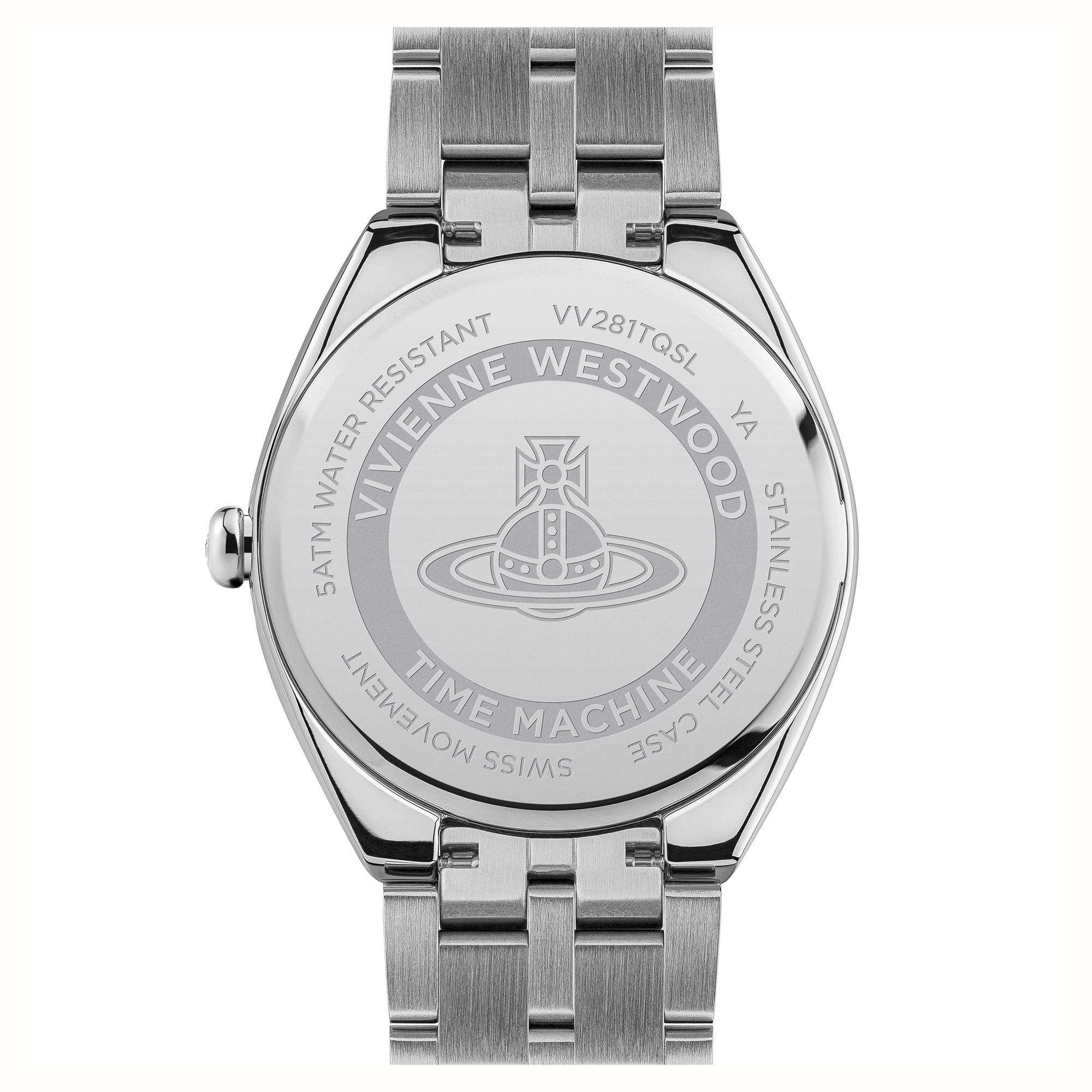 Vivienne Westwood The Mews Turquoise Dial Stainless Steel Bracelet Watch VV281TQSL