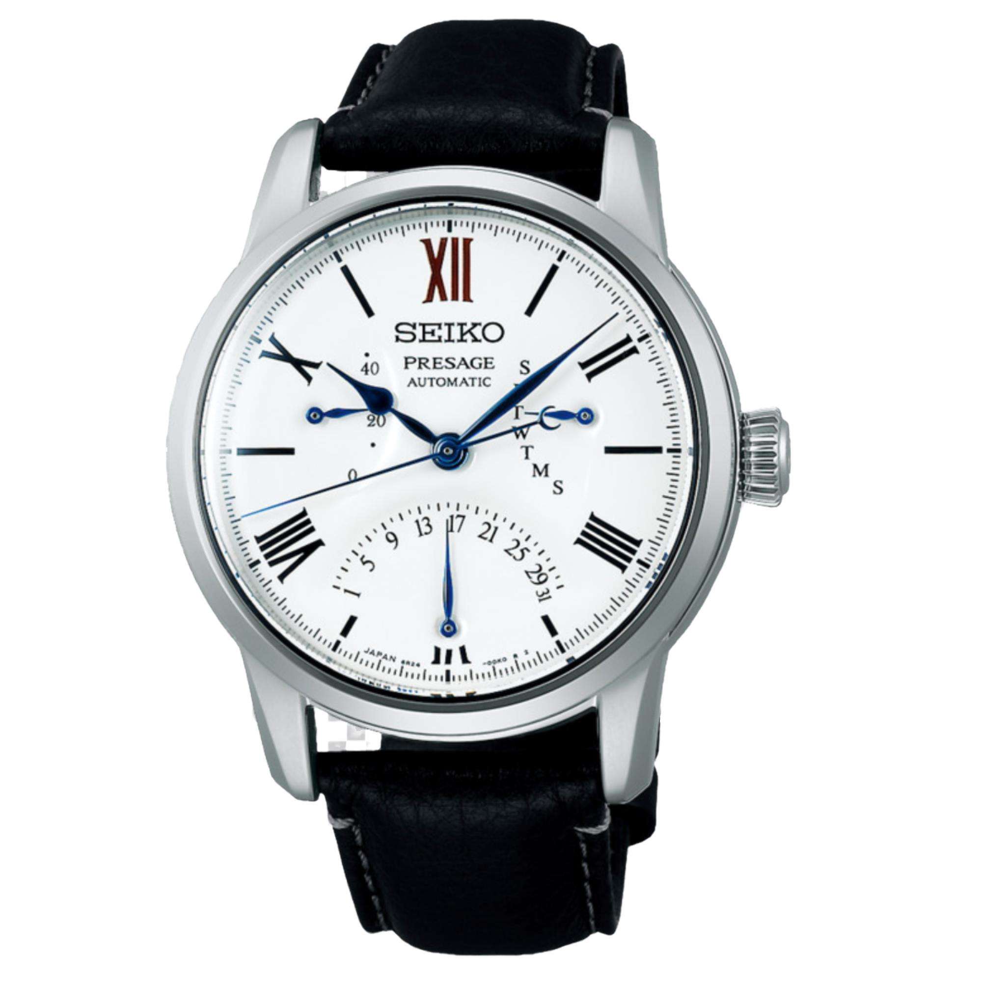 Seiko Presage "Laurel Enamel" 110. Jubiläums-Limited Edition Automatik Weißes Zifferblatt Herren Uhr SPB393J1