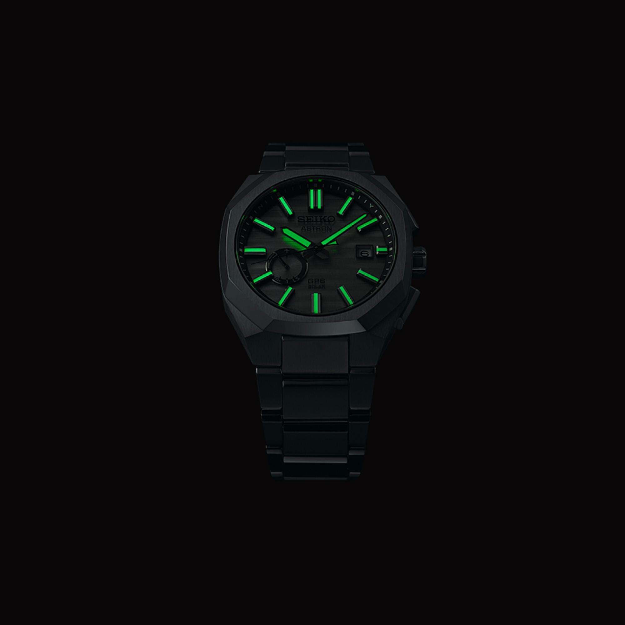 Seiko Astron 'Titanium' Limited Edition 1.500 Stück GPS Solar 3X62 Graues Zifferblatt Herren Uhr SSJ017J1