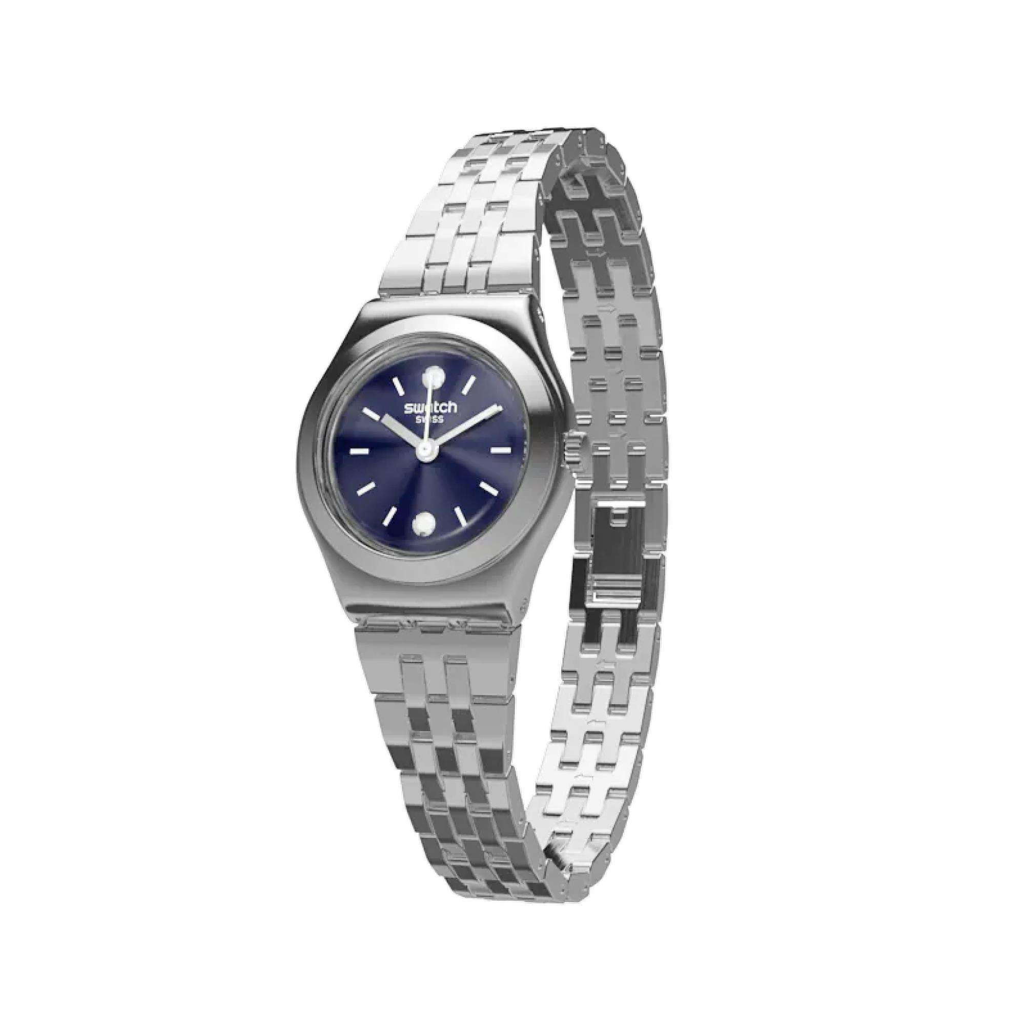 Swatch Irony Lady 'Sloane' Blau Zifferblatt Damen Uhr YSS288G
