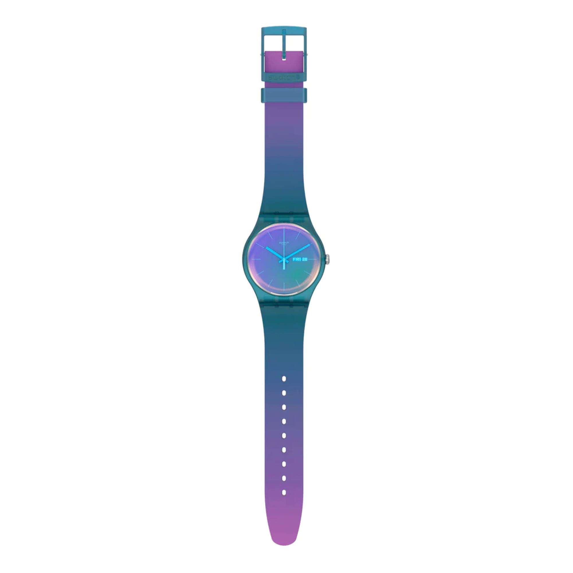 Swatch The March Collection 'Fade To Pink' Quarz Damen Uhr SO29N707