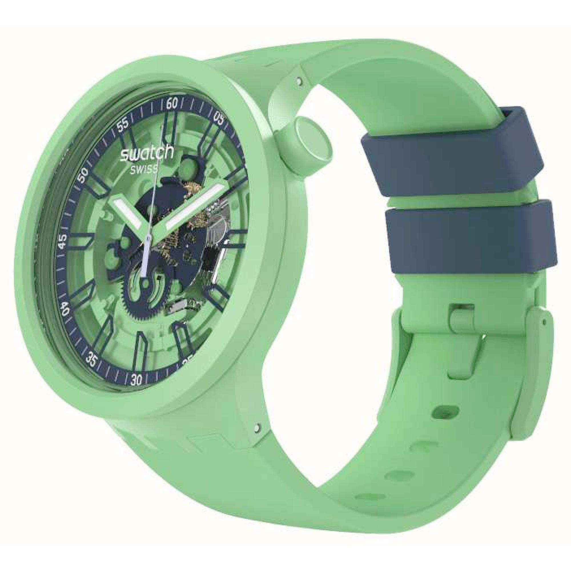 Swatch Big Bold 'Fresh Squeeze' Quarz Uhr SB01G101