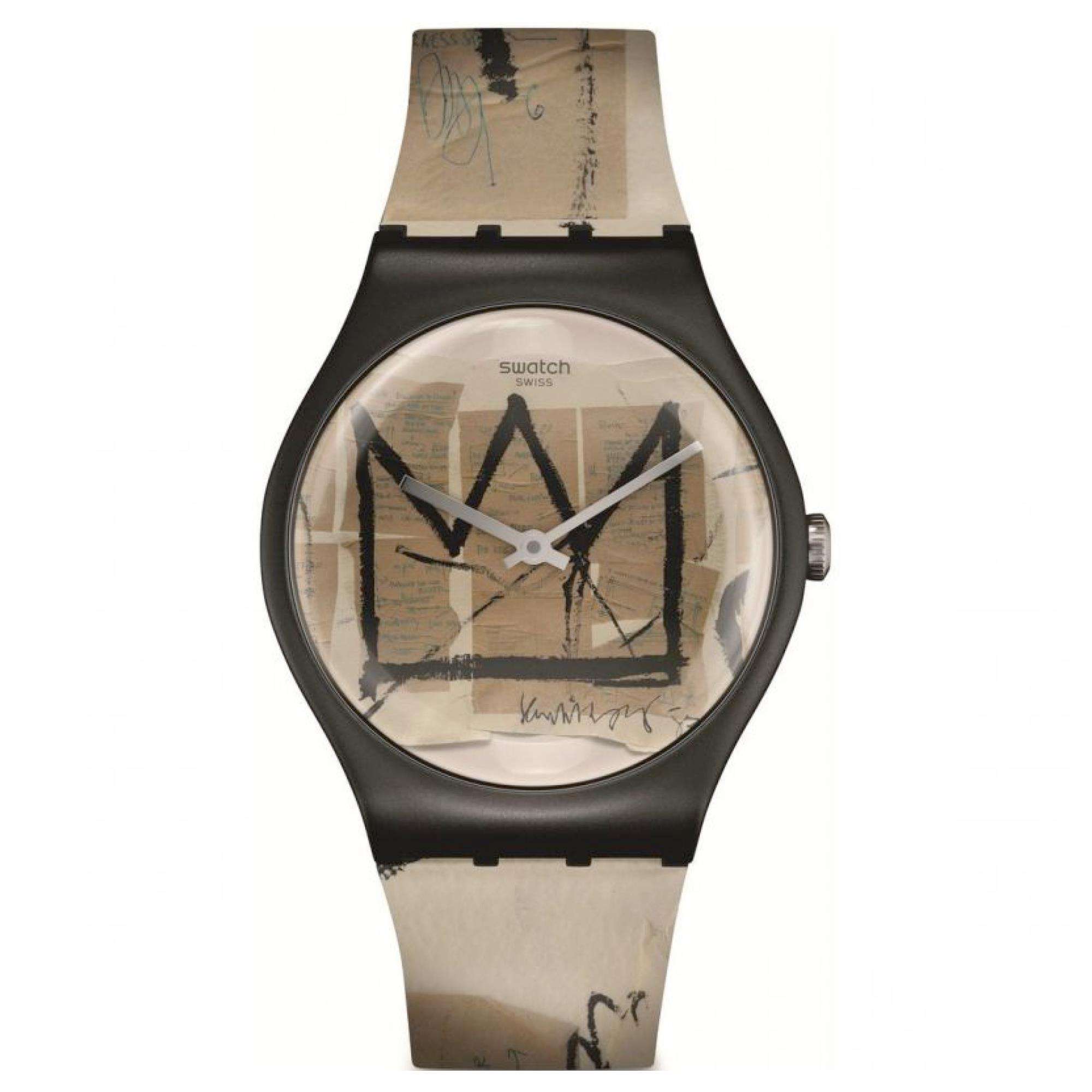 Swatch Art Journey 'Untitled Von Jean-Michel Basquiat' Quarz Uhr SUOZ355