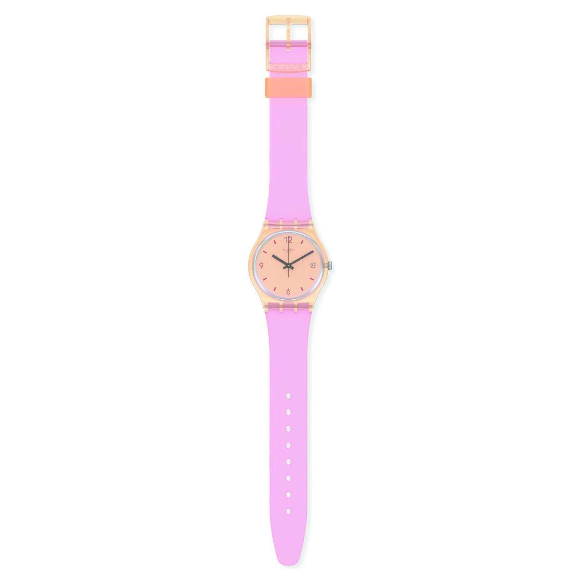 Swatch Coral Dreams Quarz Damen Armbanduhr SO28O401