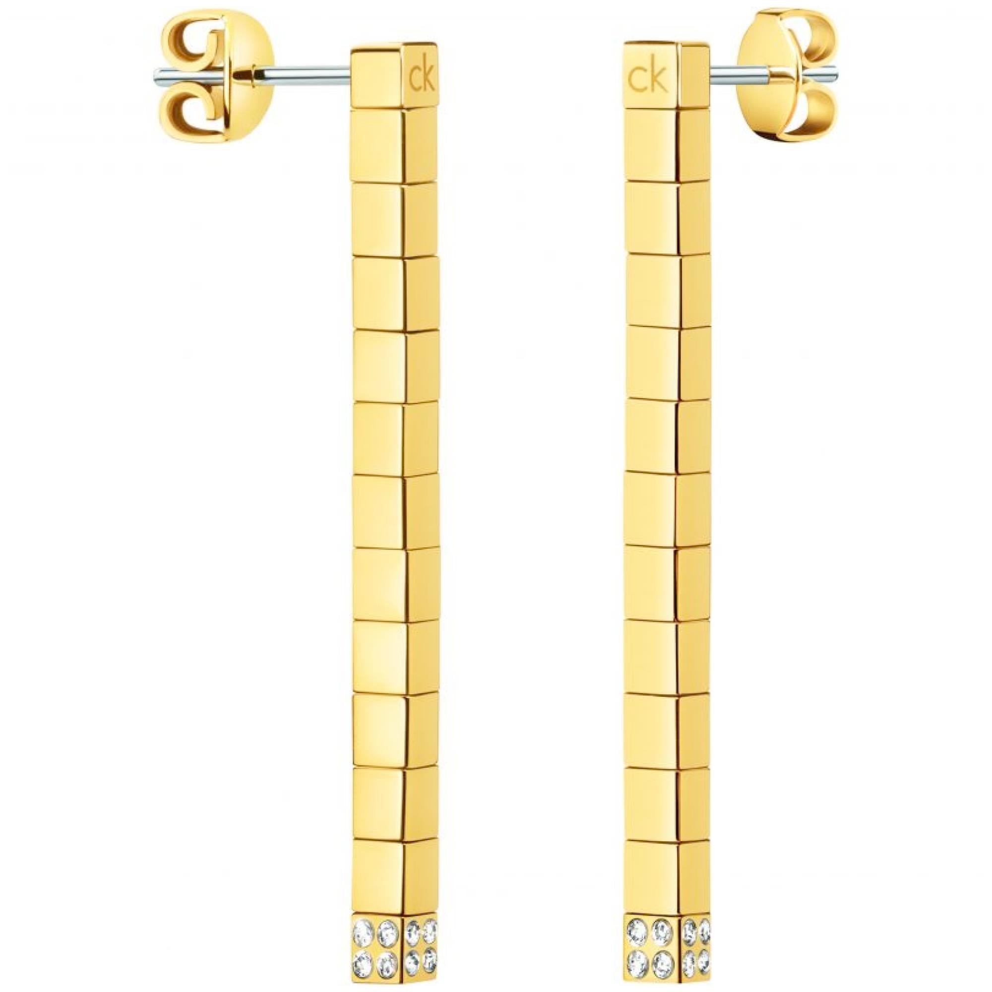 Calvin Klein Vergoldete Damen Tune Ohrringe KJ9MJE140100