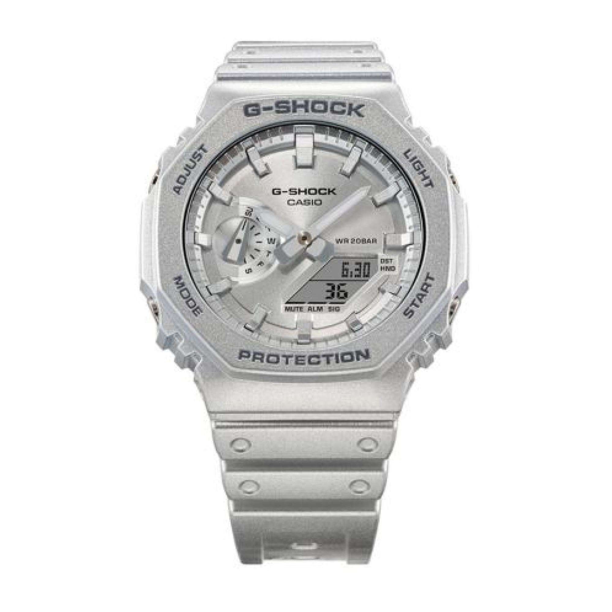 Casio G-Shock Classic Forgotten Future Silber Herren Uhr GA-2100FF-8AER