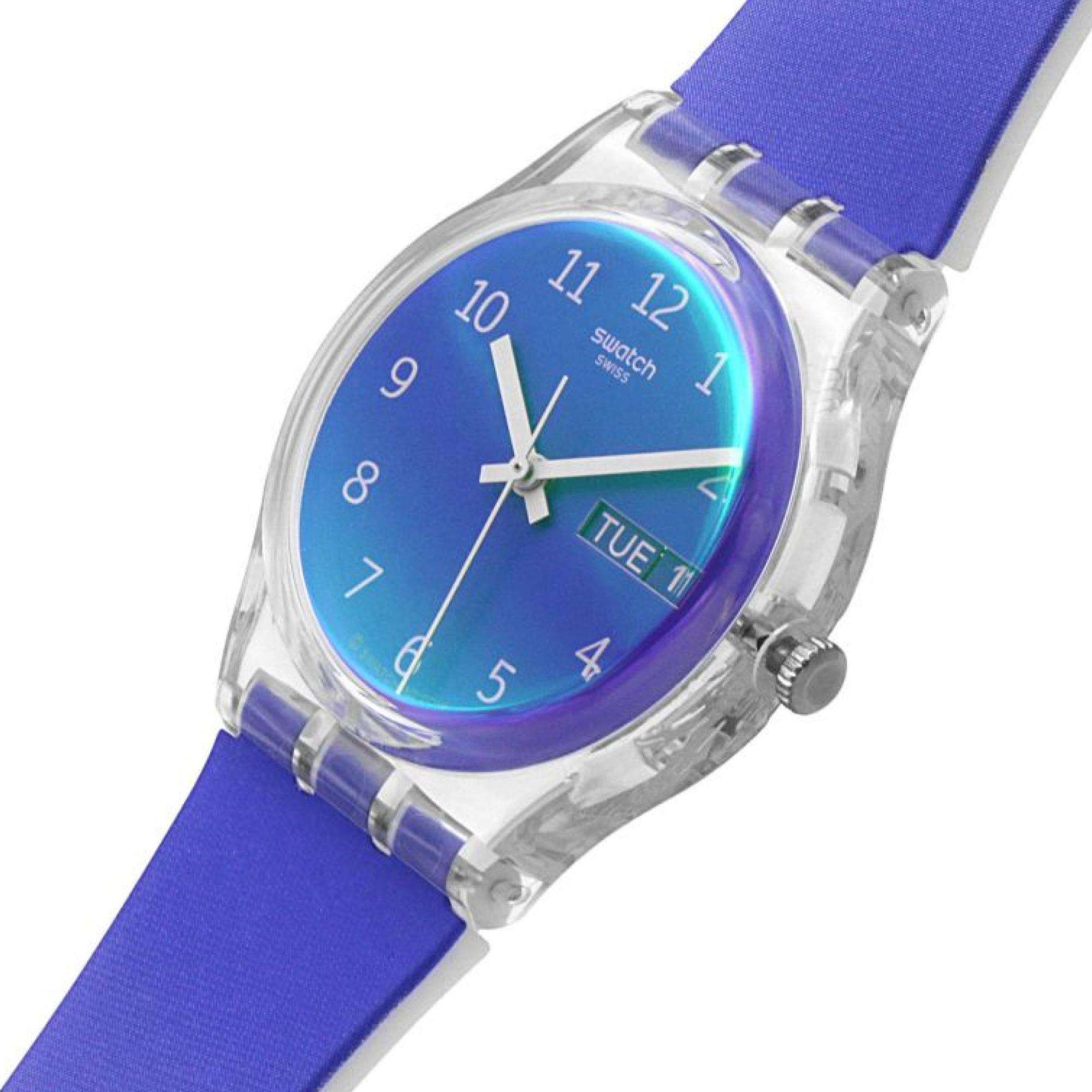 Swatch Ultralavande Purple Dial Original Gent GE718