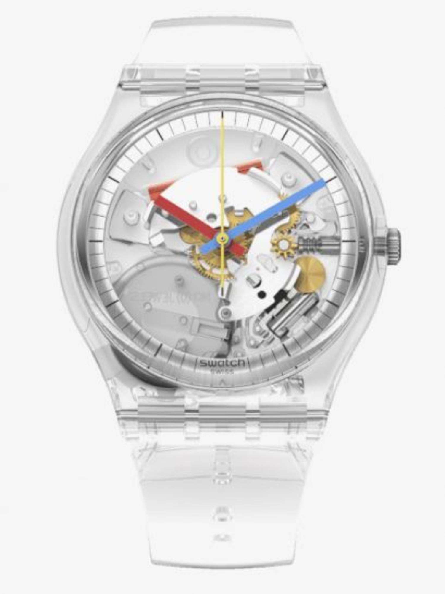Swatch CLEARLY GENT Original Watch SO28K100-S06