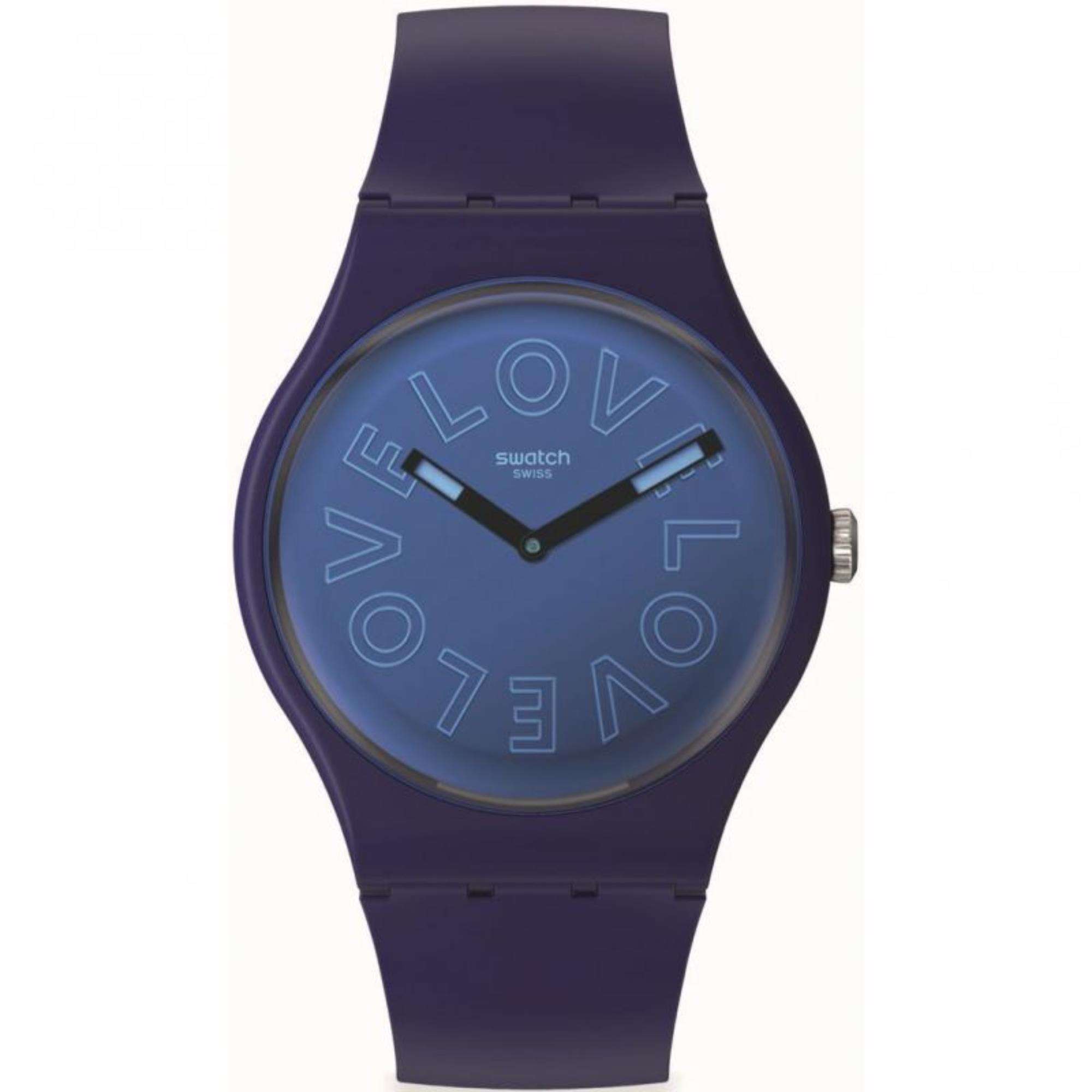 Swatch LOVE TO GO AROUND Neue Gent Uhr SO29N107