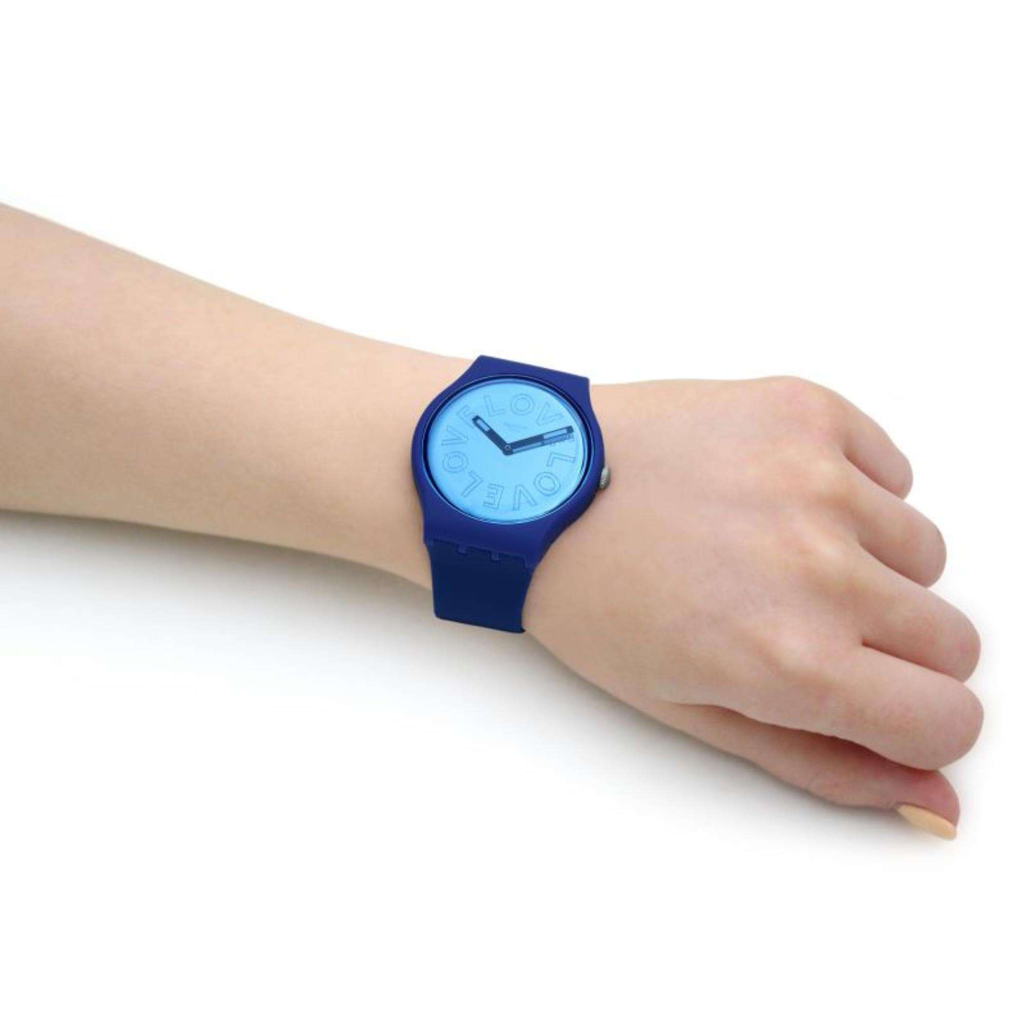 Swatch LOVE TO GO AROUND Neue Gent Uhr SO29N107