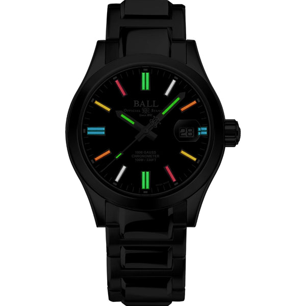 Ball Engineer III Legend II Limited Edition Automatic Black Dial Steel Strap Men's Watch NM9016C-S5C-BKR