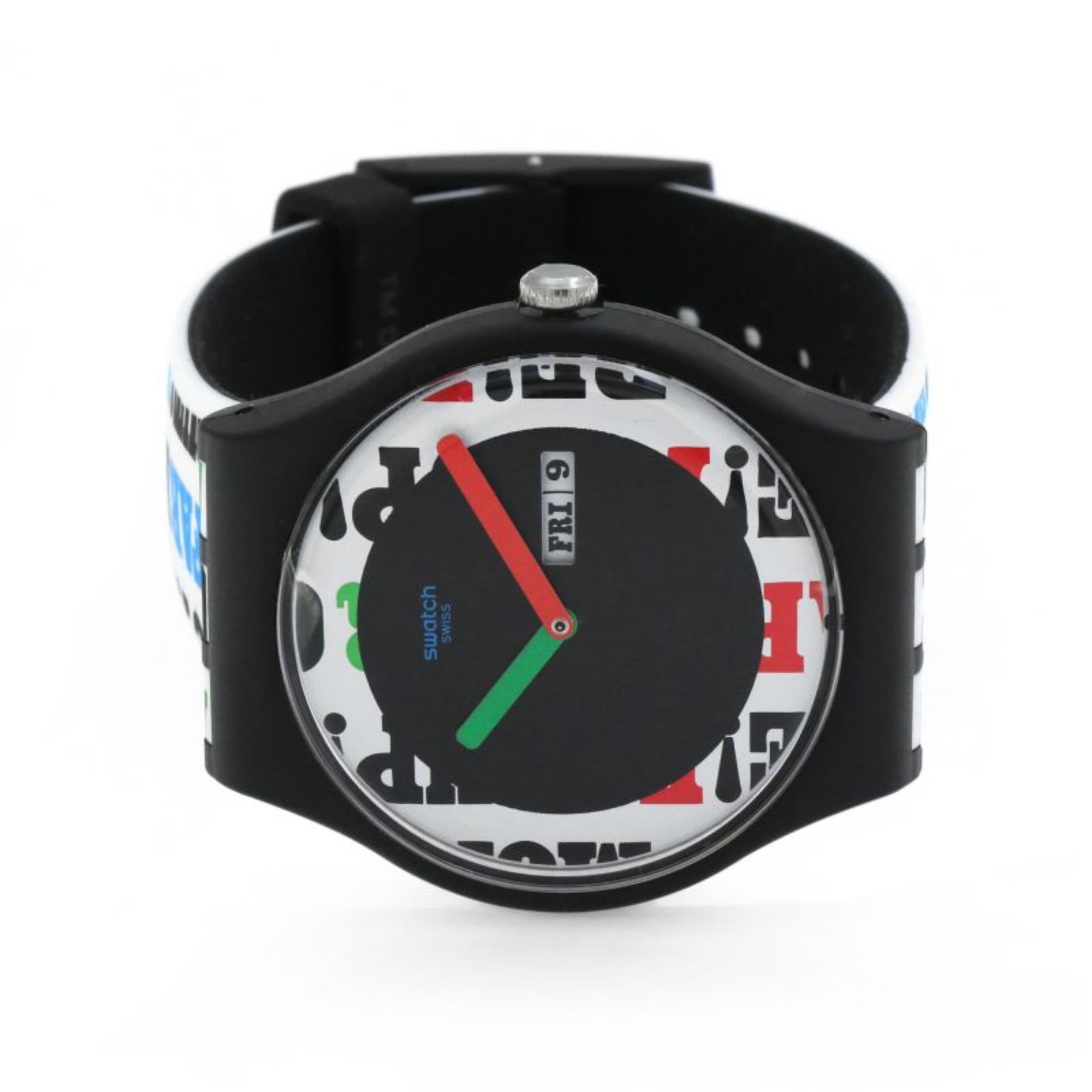 Swatch James Bond On her Majesty's Secret Service 1969 Limited Special Edition Multicolour Dial NATO Strap Unisex Watch SUOZ715