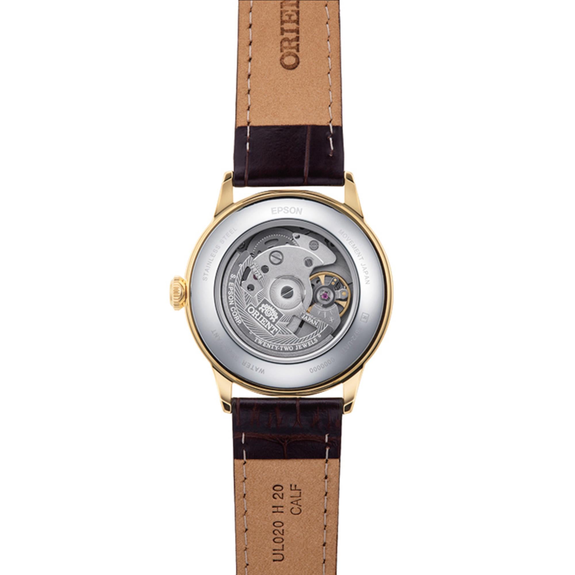 Orient Bambino Version 7 White Dial Men’s Dress Watch RA-AC0M01S30B