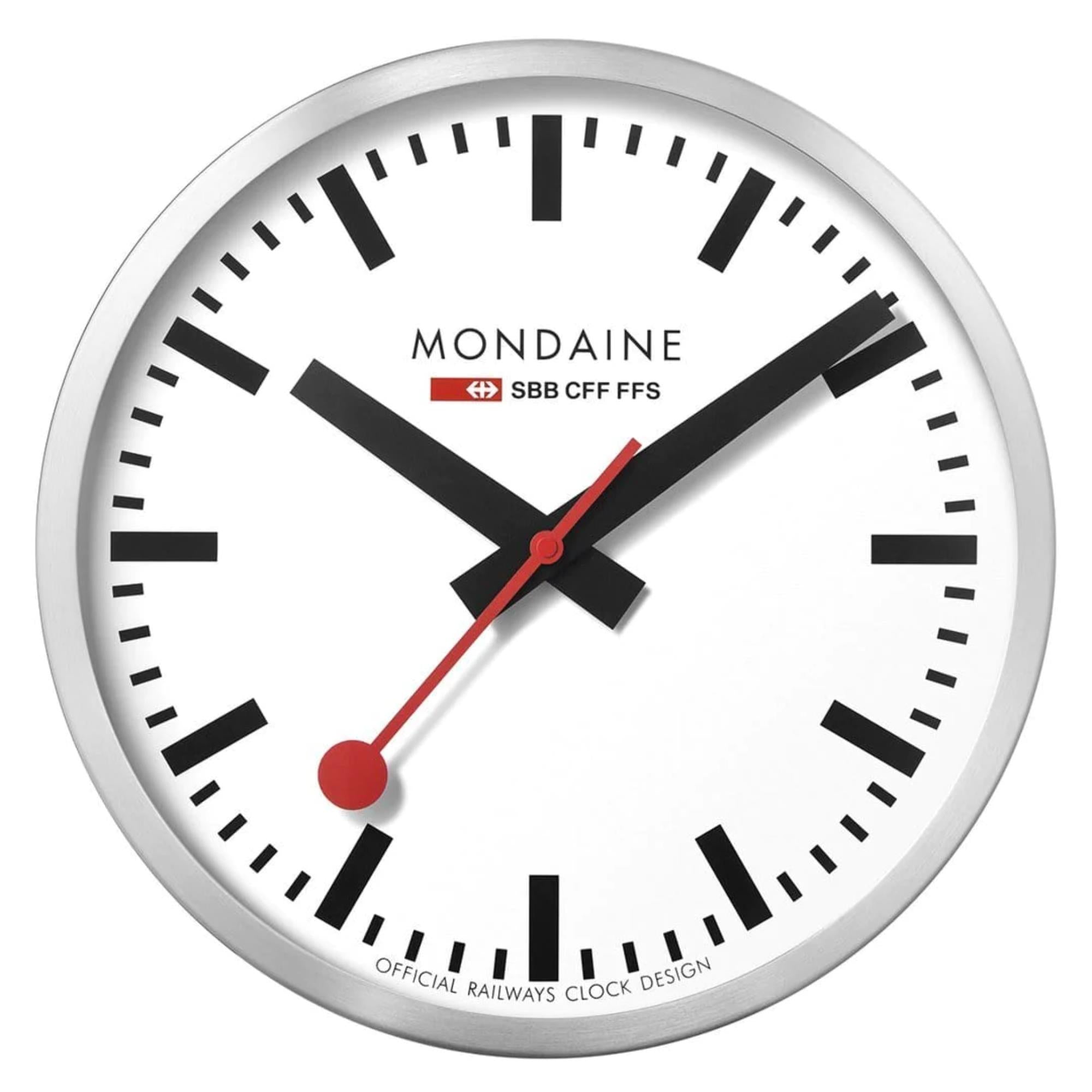 Mondaine Swiss Railways Large Wall Clock A995.CLOCK.16SBB