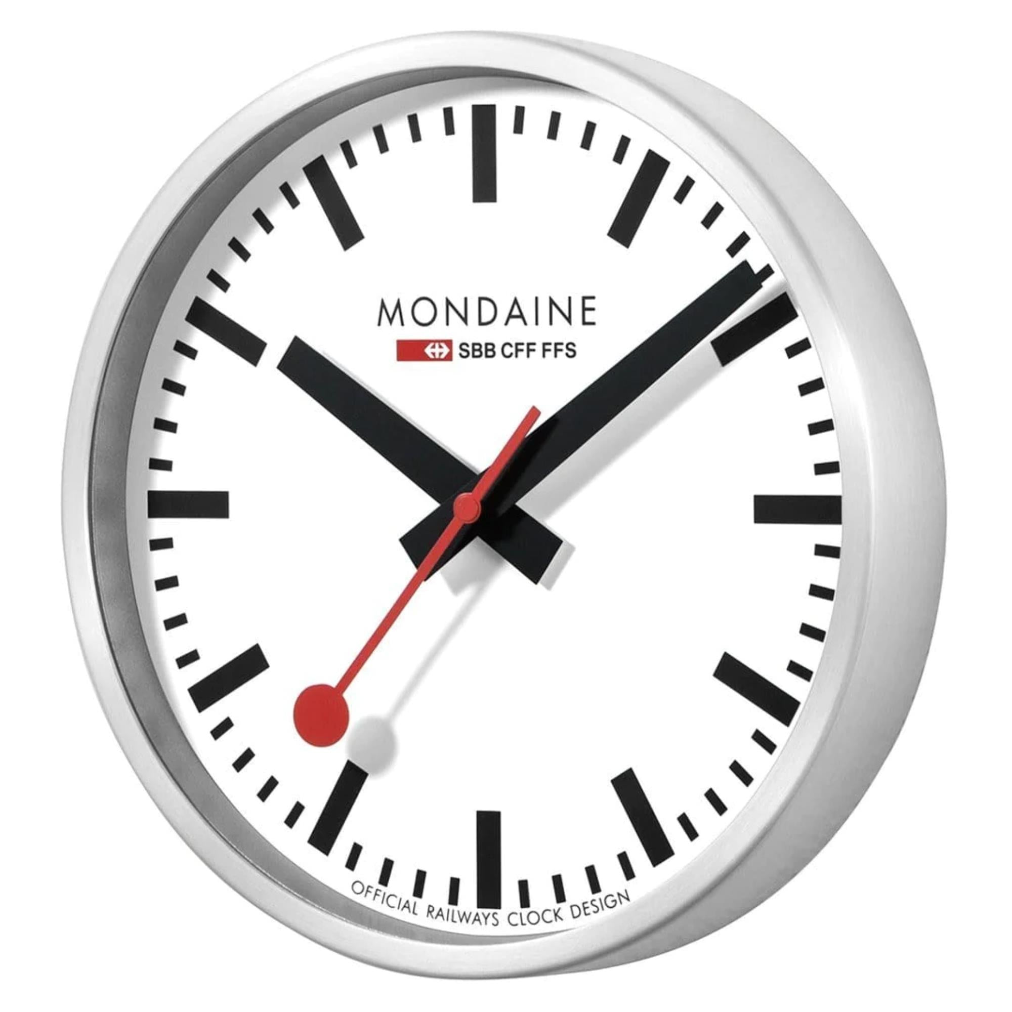 Mondaine Swiss Railways Large Wall Clock A995.CLOCK.16SBB