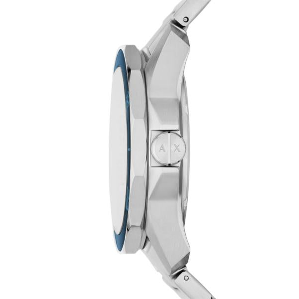 Armani Exchange Spencer 44mm Blue Dial Steel Mens Quartz Watch AX1950