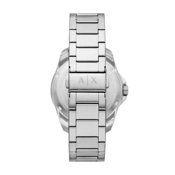 Armani Exchange Spencer 44mm Blue Dial Steel Mens Quartz Watch AX1950