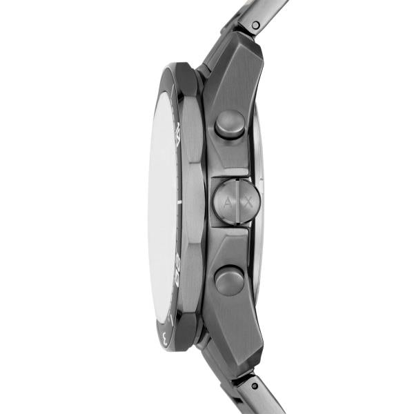Armani Exchange Spencer 44mm Chronograph Black Dial Steel  Mens Quartz Watch AX1959