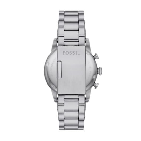Fossil Sport Tourer 42mm Chronograph Black Dial Steel Mens Quartz Watch FS6045