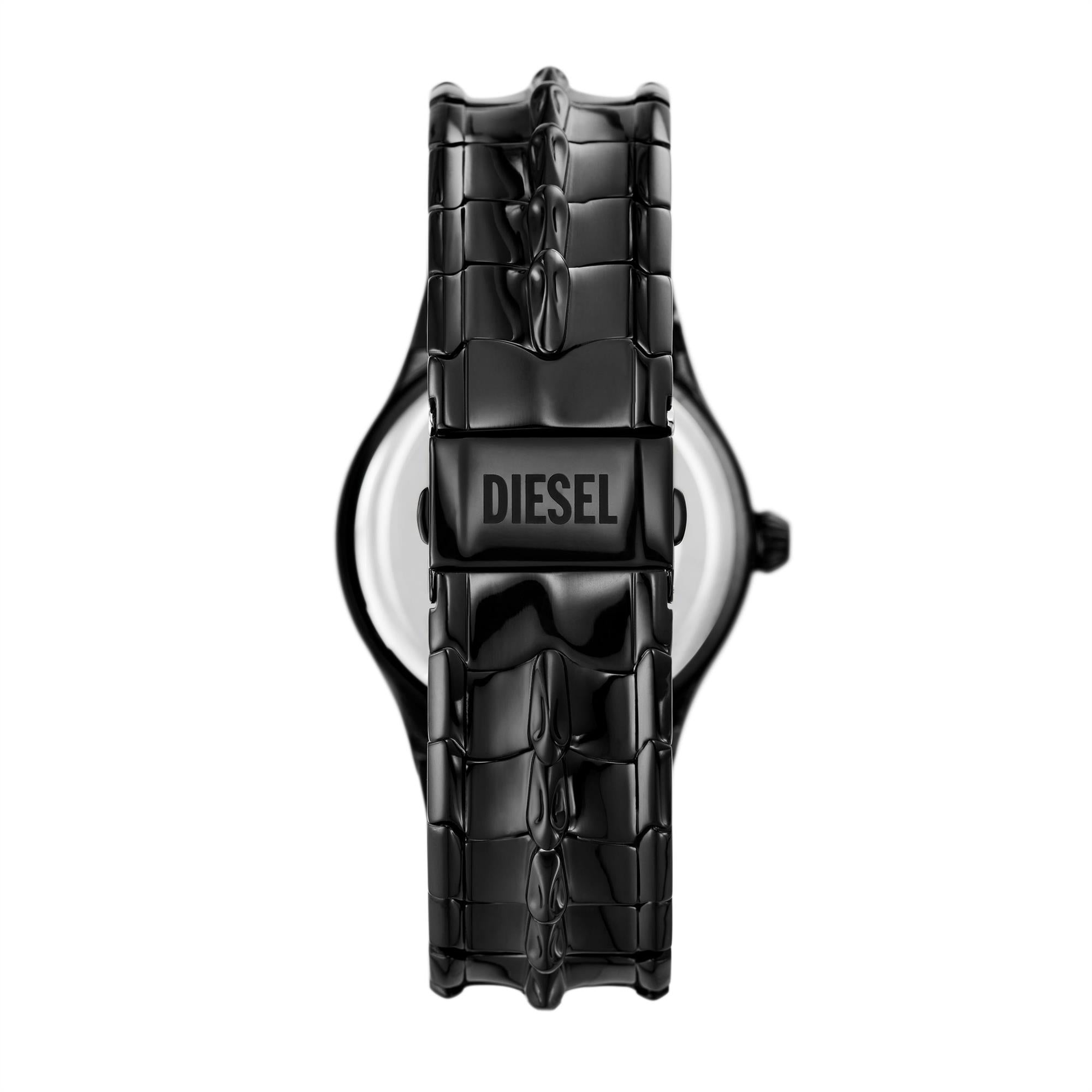 Diesel Vert 44mm Blue Dial Steel Mens Quartz Watch DZ2198