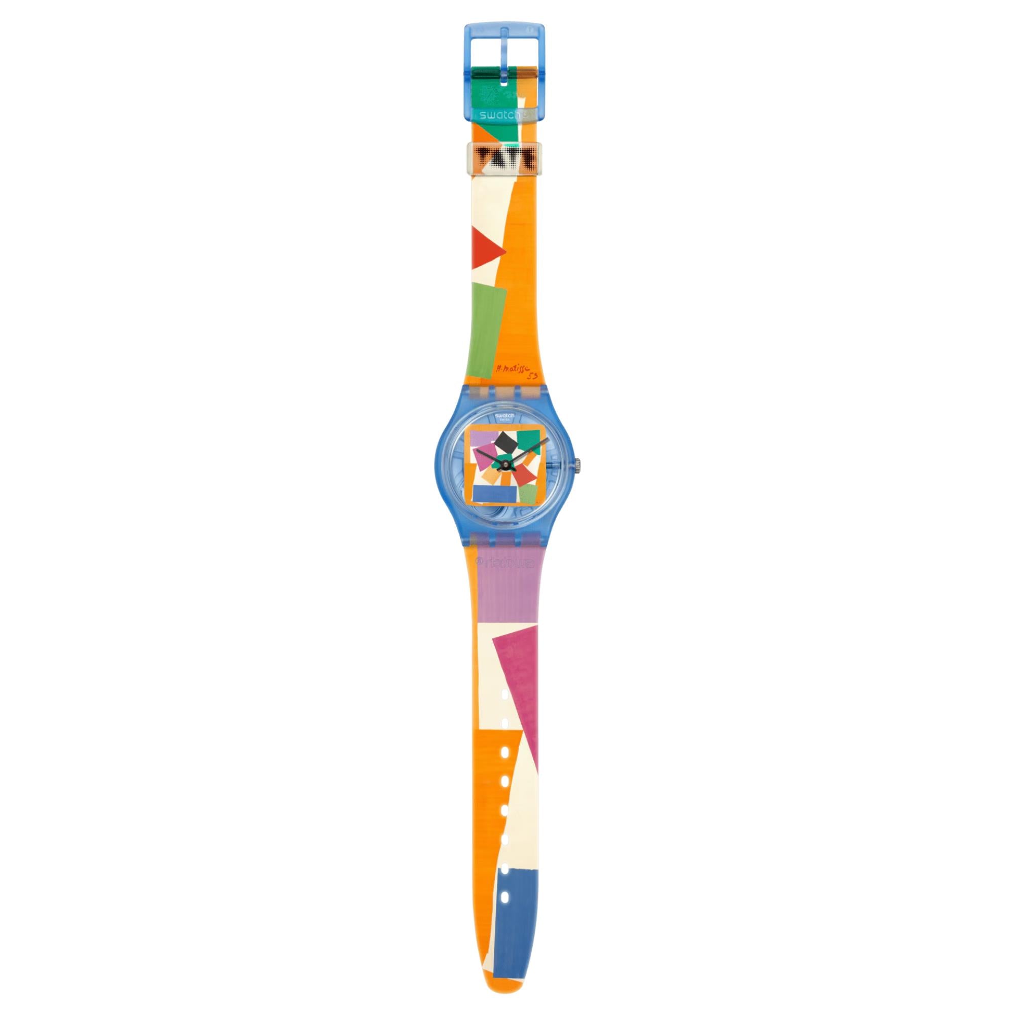 Swatch X Tate Matisse's Snail Gent Bio-Sourced Watch SO28Z127C