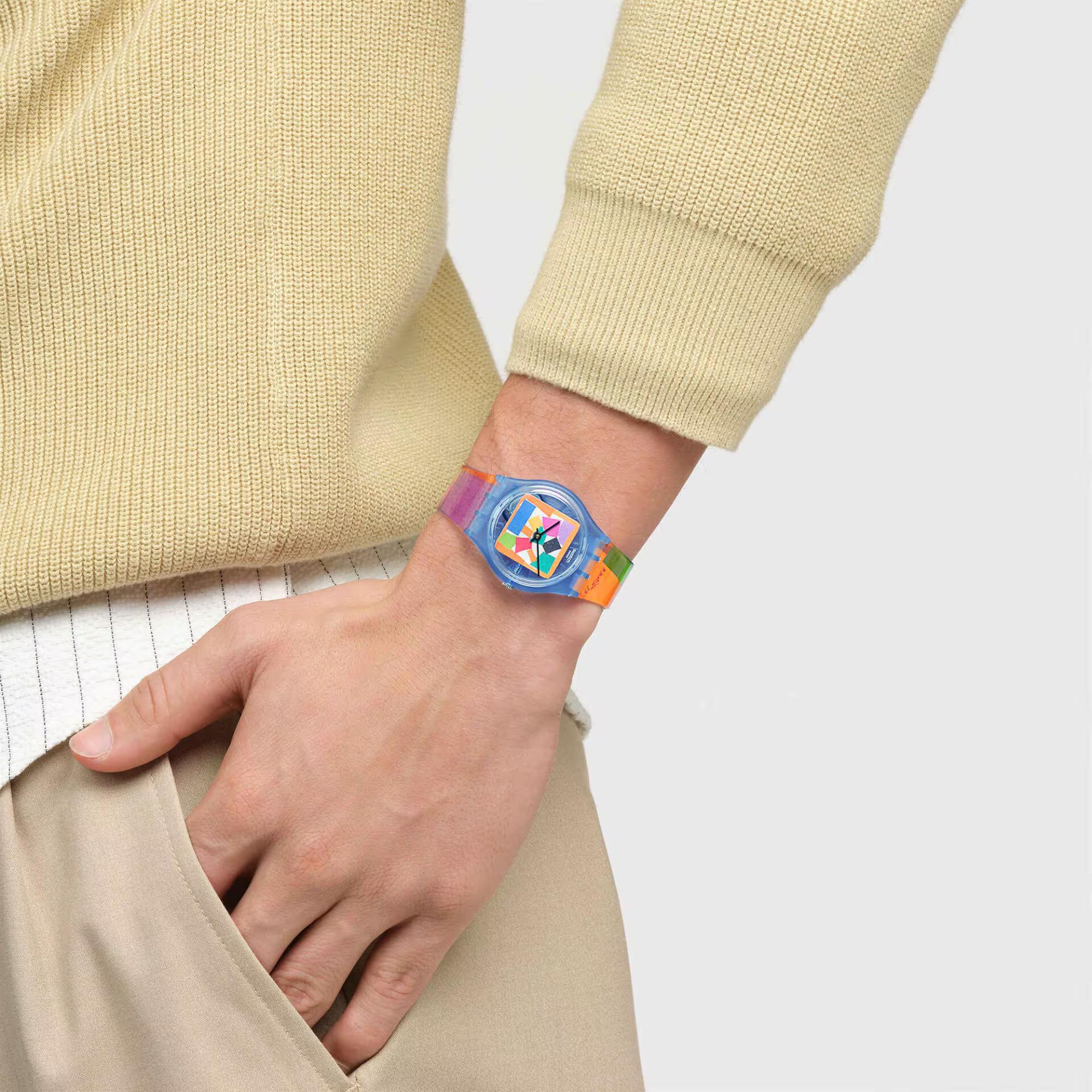 Swatch X Tate Matisse's Snail Gent Bio-Sourced Watch SO28Z127C