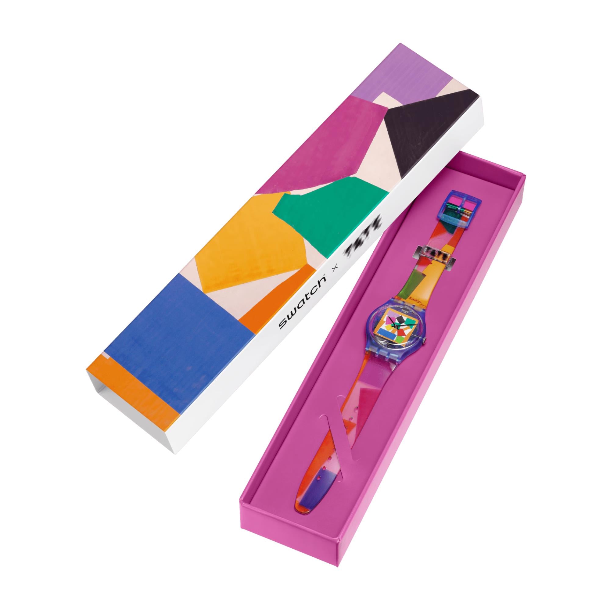 Swatch X Tate Matisse's Snail Gent Bio-Sourced Watch SO28Z127C