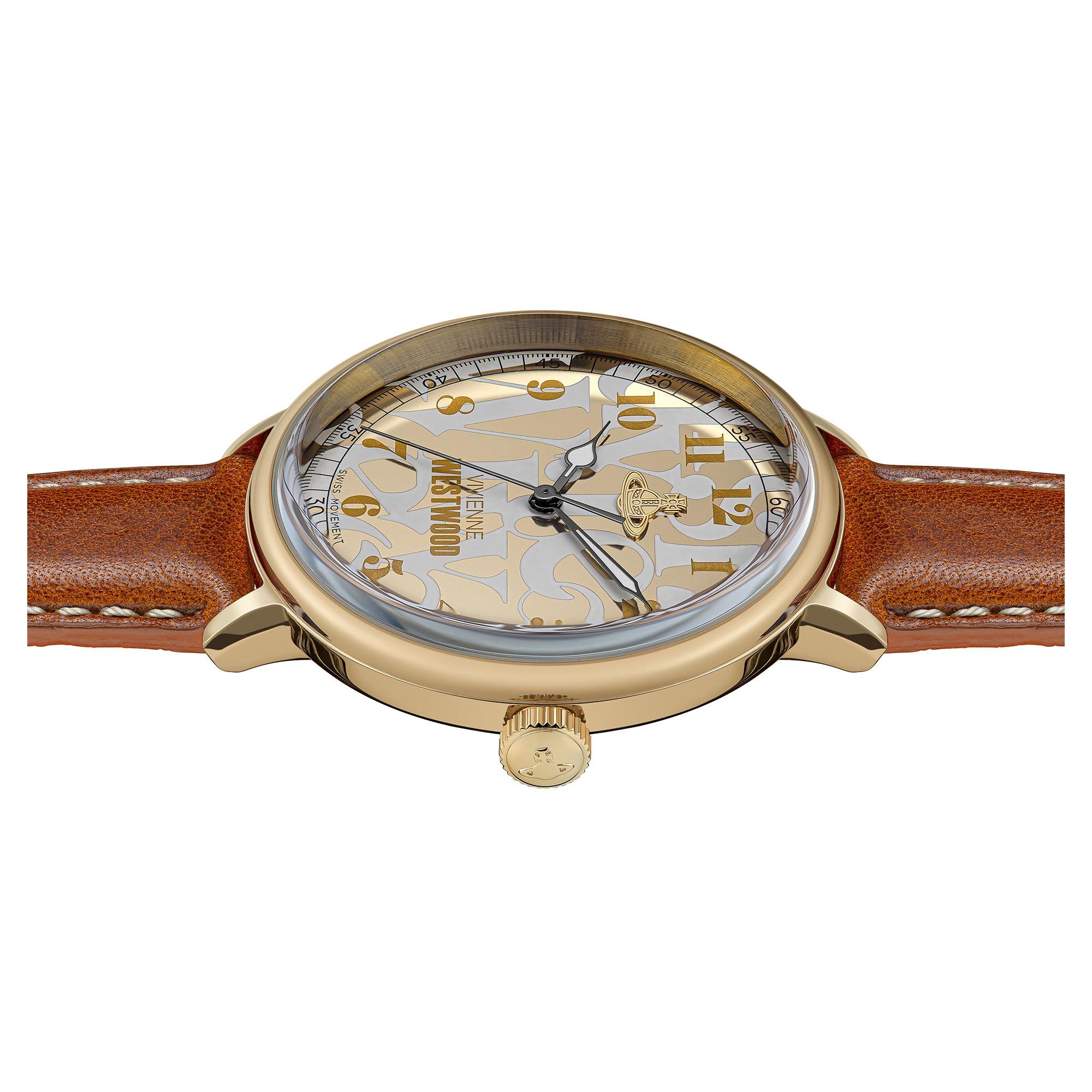 Vivienne Westwood VV299GDBR Cavendish Quartz Ladies Watch