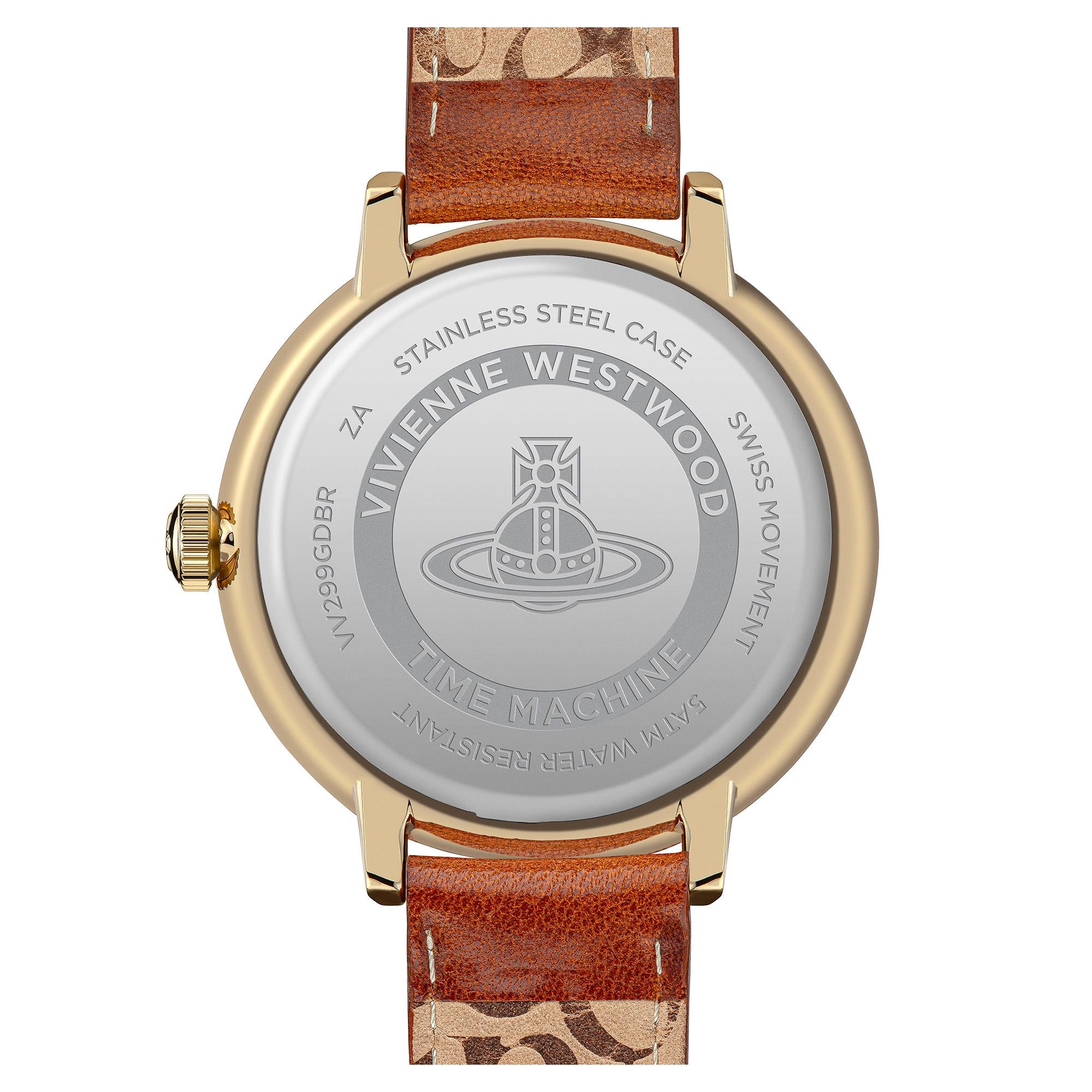 Vivienne Westwood VV299GDBR Cavendish Quartz Ladies Watch