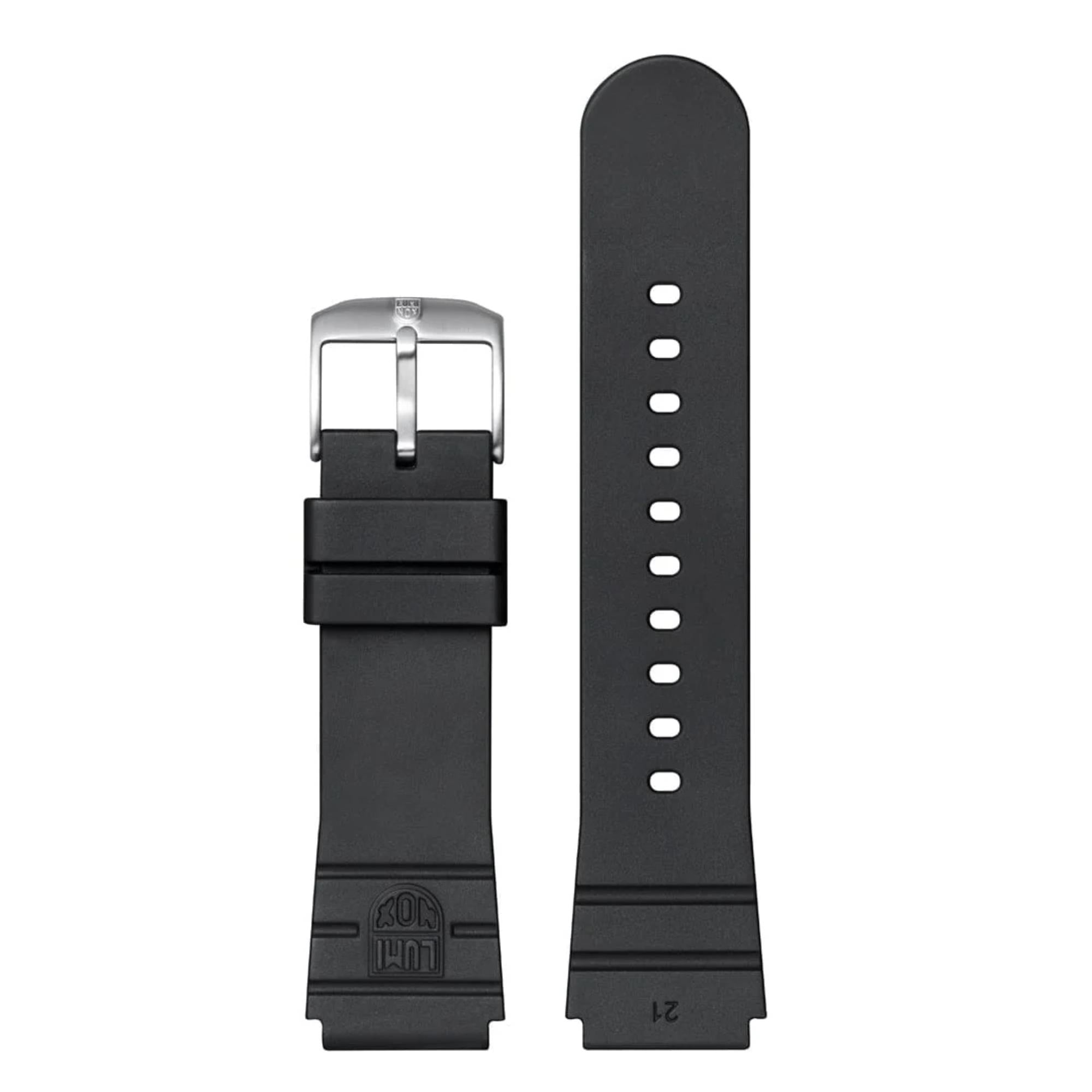Luminox Navy SEAL Original Schwarzes Zifferblatt Gummiband Herren Uhr XS.3001.H.SET