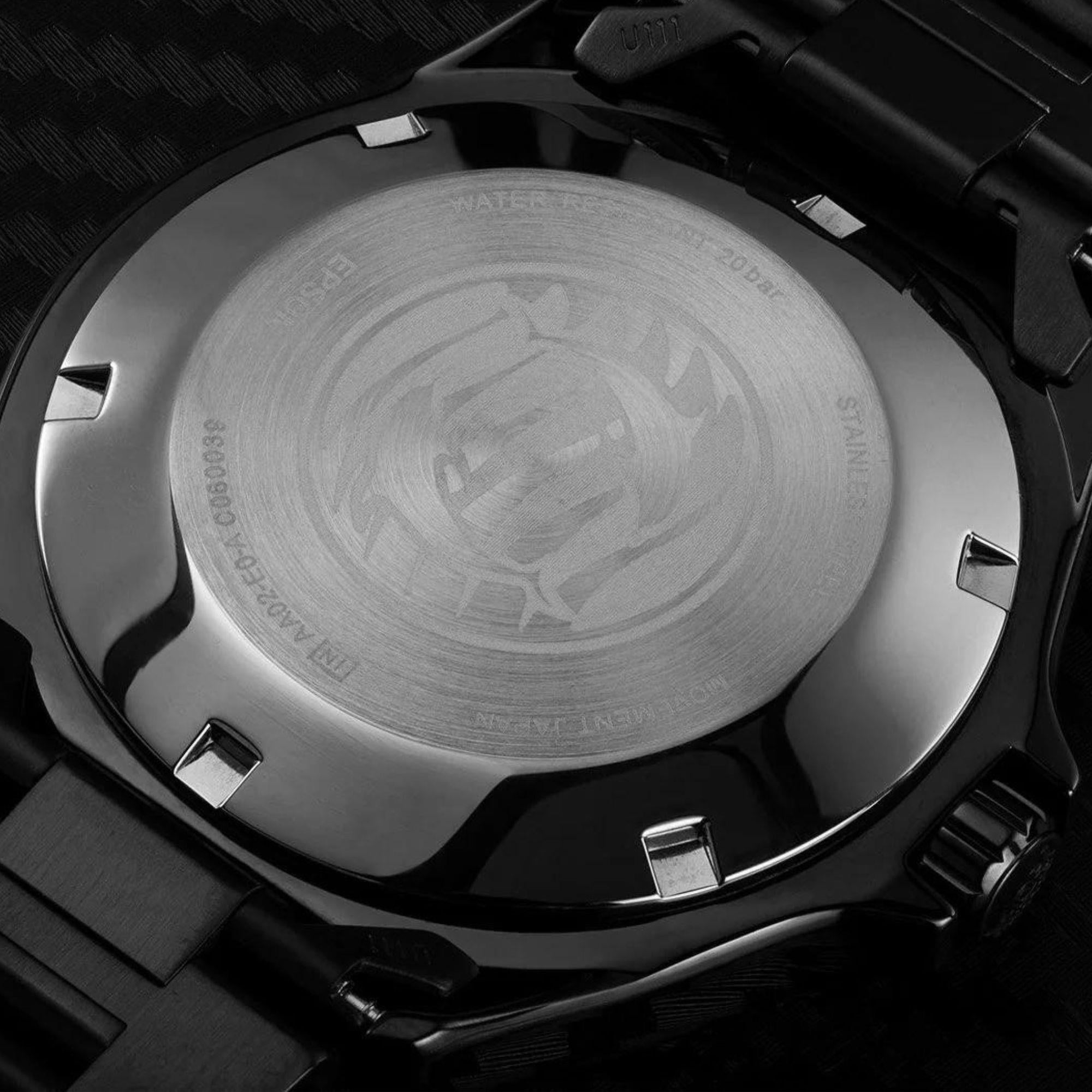 Orient Ray Raven II 41mm Black Dial Steel Mens Automatic Watch FAA02003B9