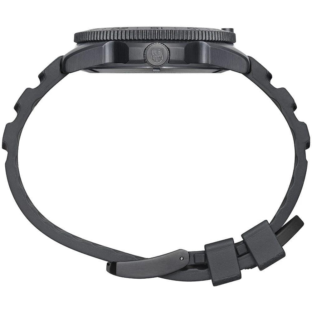 Luminox Pacific Diver Quarzbewegung Schwarzes Zifferblatt Gummiarmband Herren Uhr XS.3121.BO