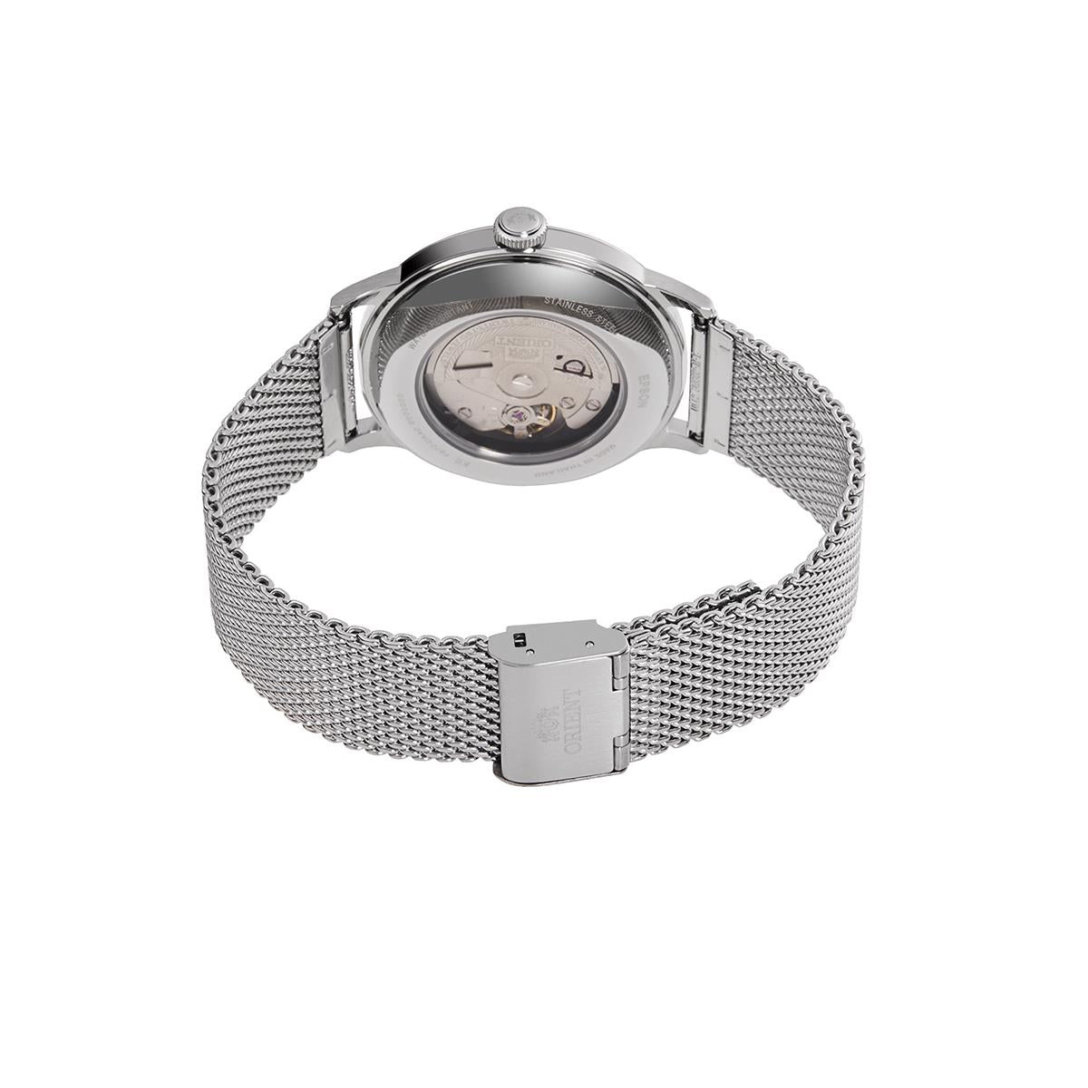 Orient Bambino 40.5mm Champagne Dial Steel Mens Automatic Watch RA-AC0020G30B