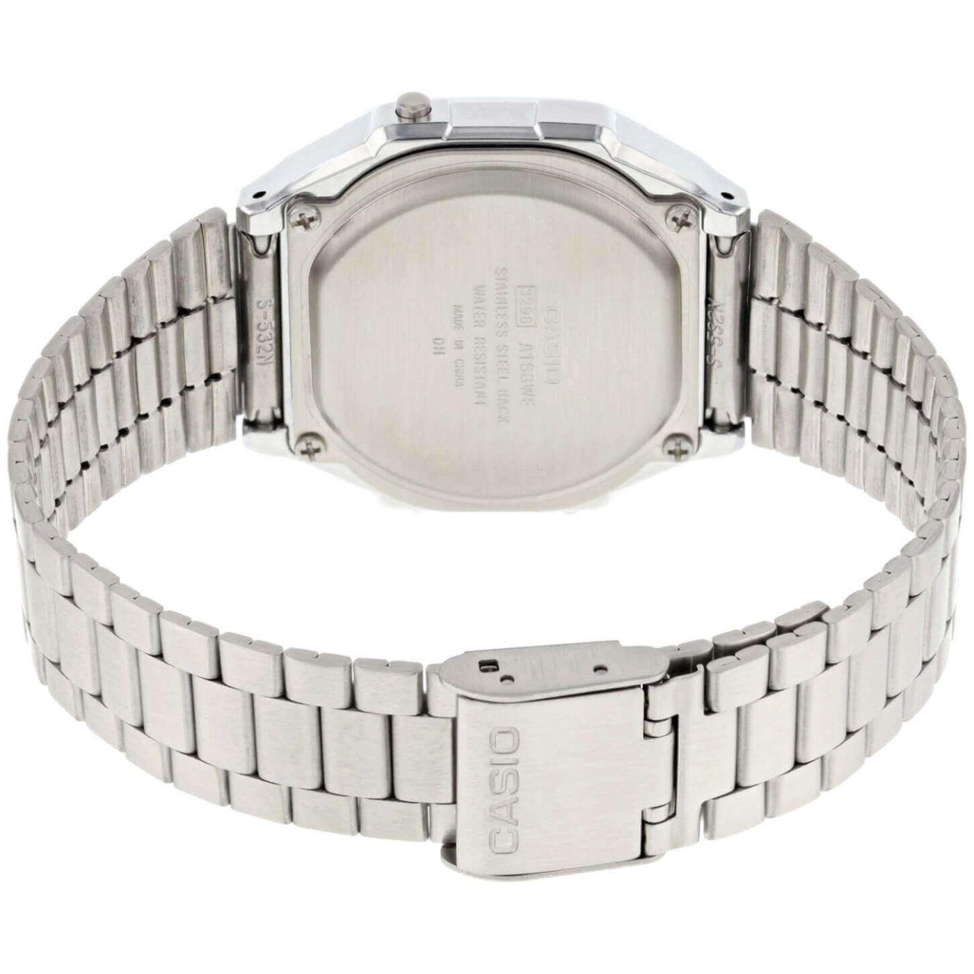 Casio Vintage Retro Illuminator Digital Steel Watch A168WEM-1EF