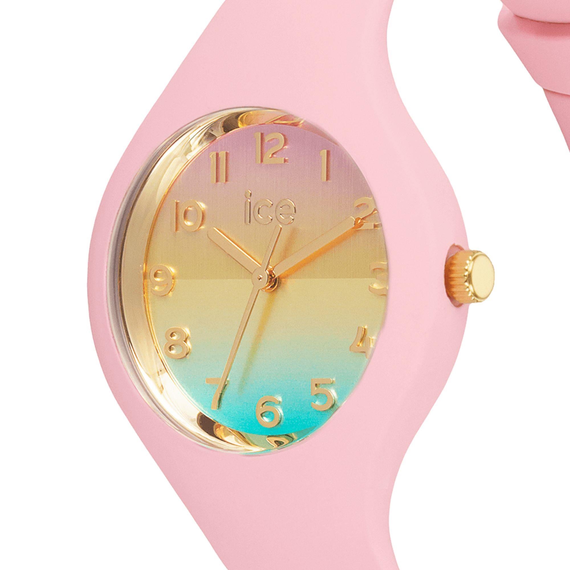 ICE Watch ICE Horizon Nude Gradient Dial Silicone Strap Watch 021432