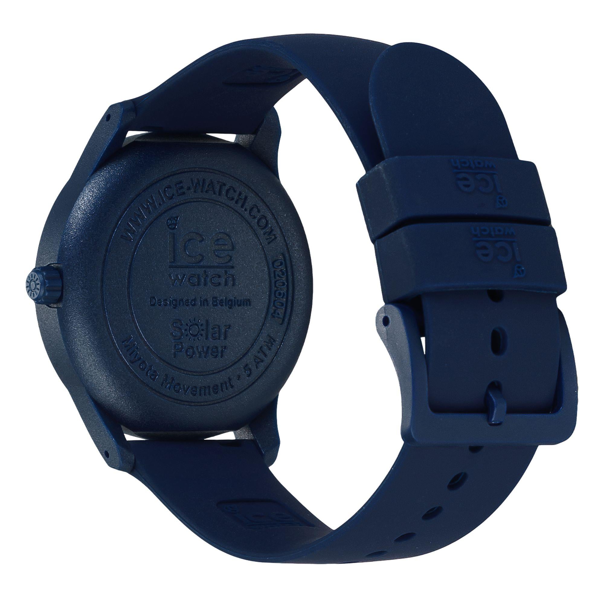 ICE Watch ICE Solar Power Blauer Sonnenuntergang Zifferblatt Silikon Uhr 020604