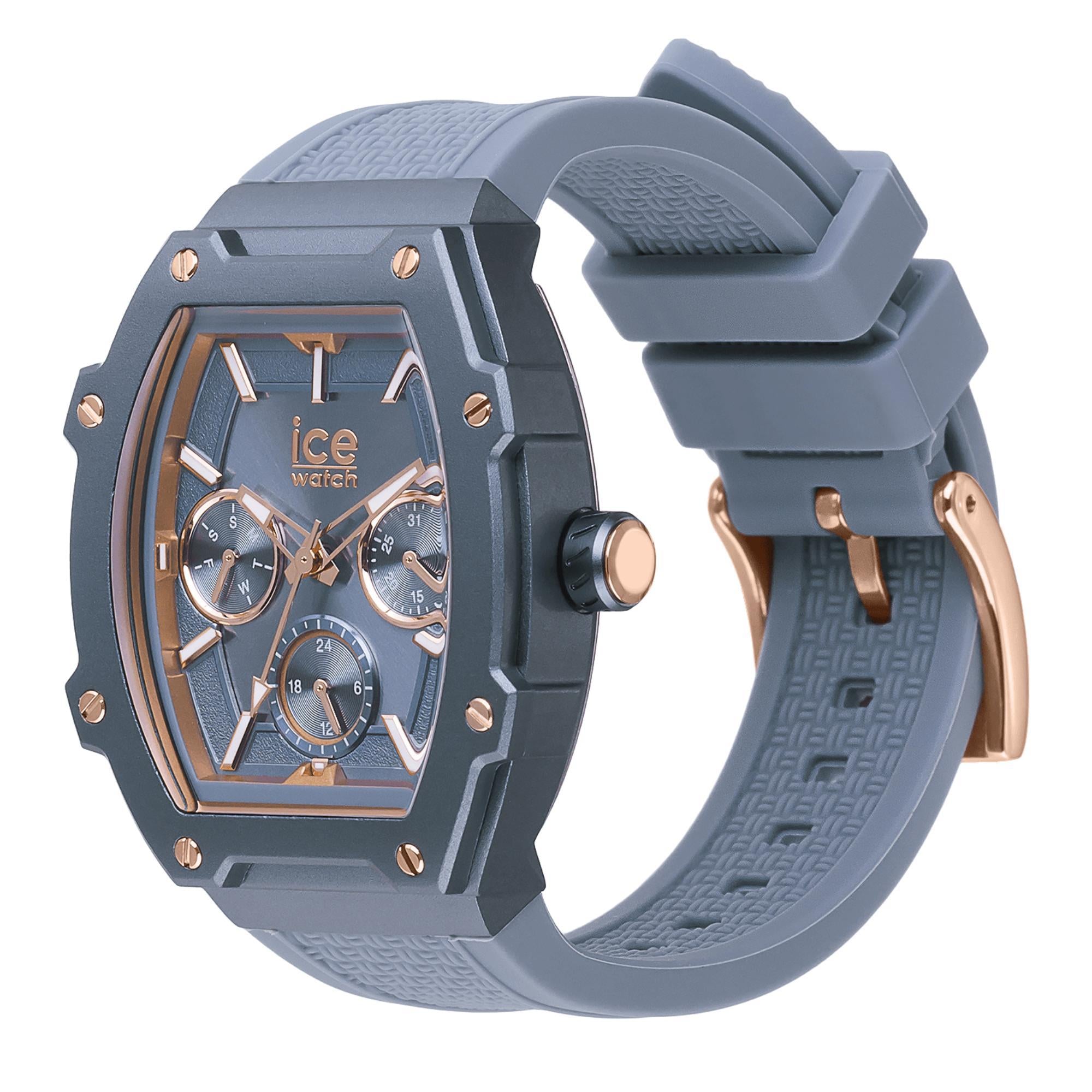ICE Boliday Horizon Blue Dial Silicone Strap Watch 022867