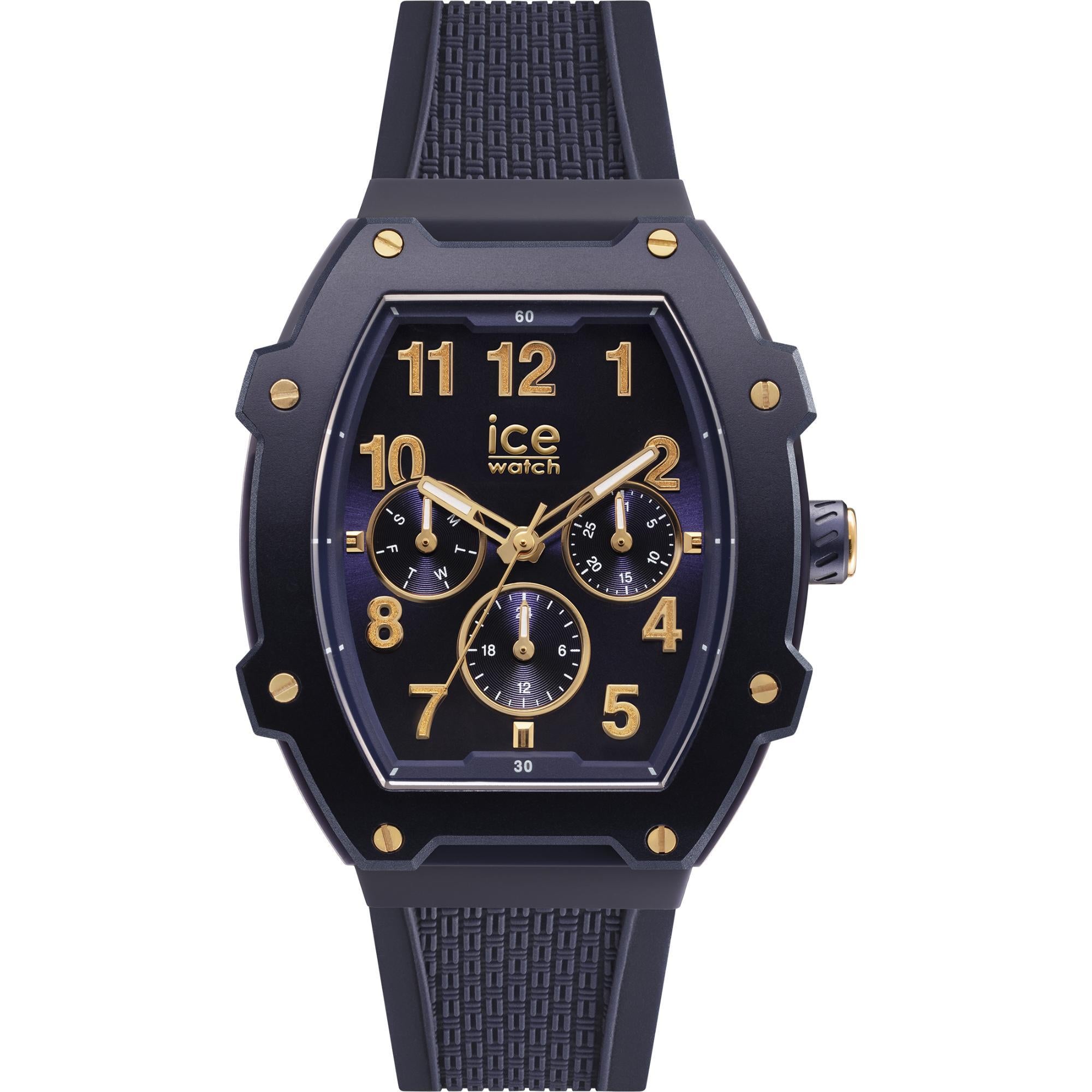 ICE Boliday Quartz Blue Dial Plastic Strap  Watch MT023314