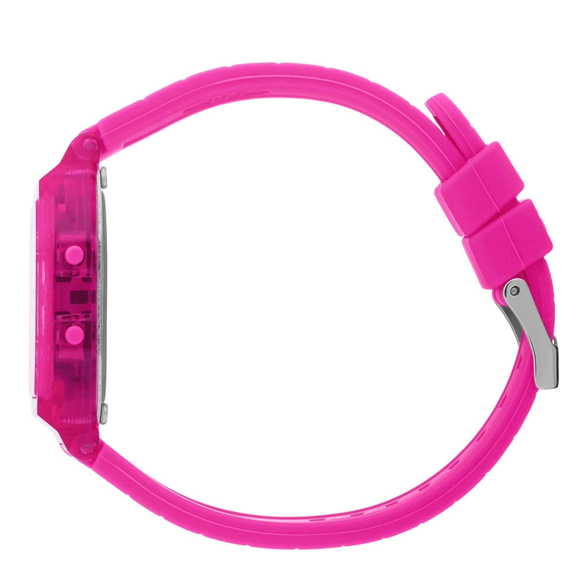 ICE Digit Retro Neon Pink Digital Silicone Strap Women's Watch 022887