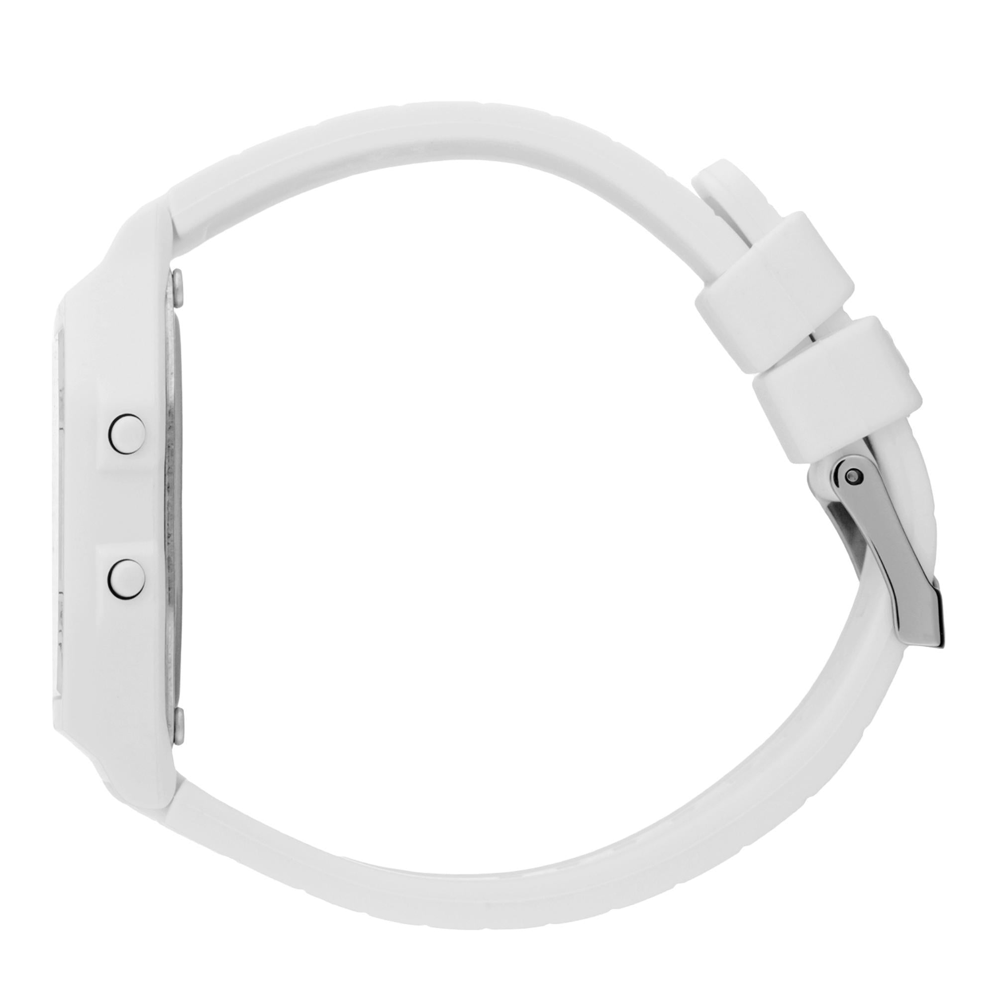 ICE Digit Retro Weiße Digitale Silikonarmband Damen Uhr 022899