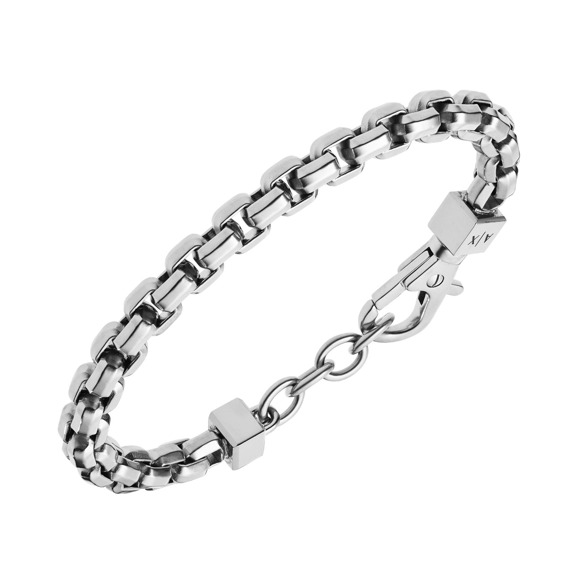 Armani Exchange Stainless Steel Chain Bracelet Men’s AXG0045040 - WatchNation