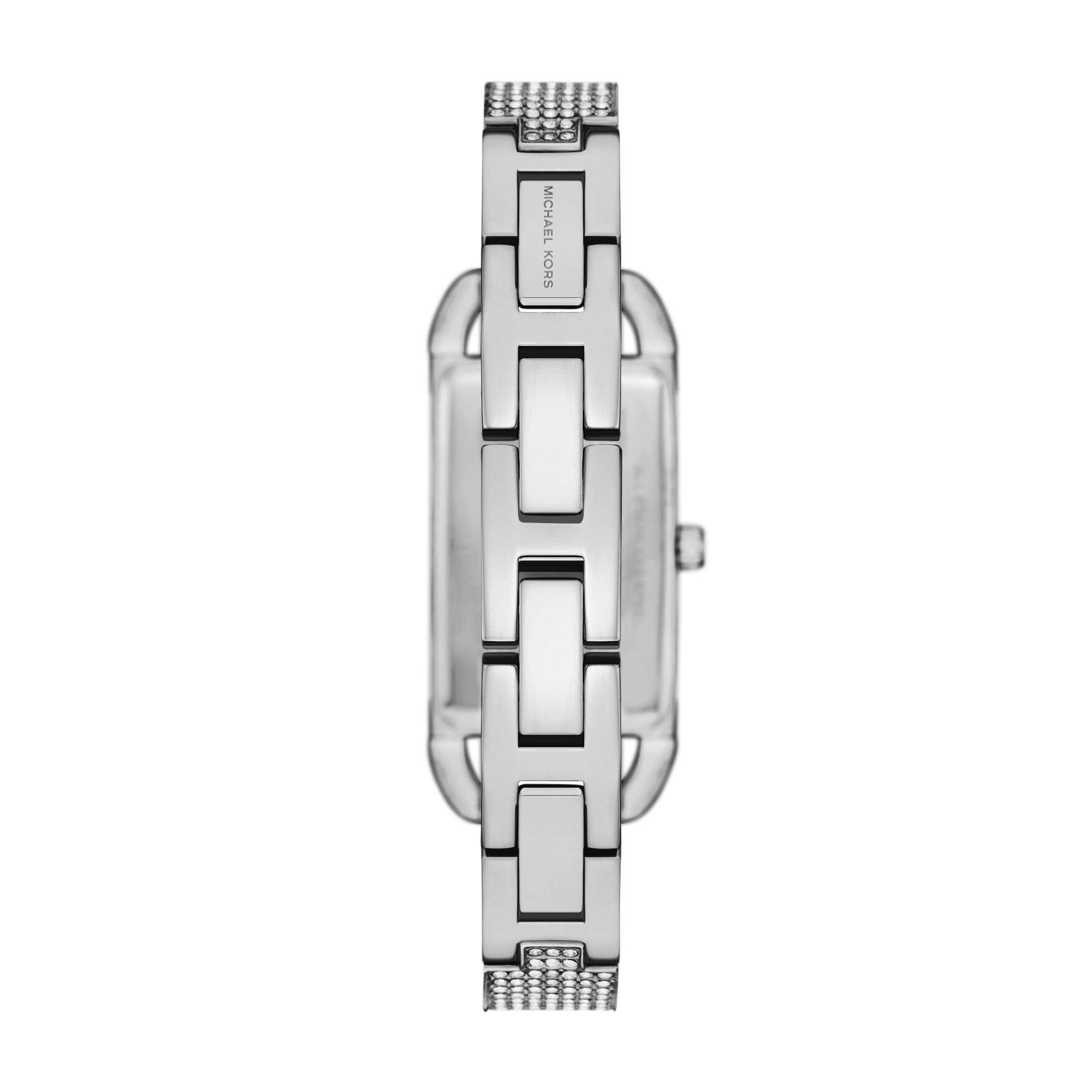 Michael Kors MK Empire Silber Zifferblatt Stahlarmband Damenuhr MK4841
