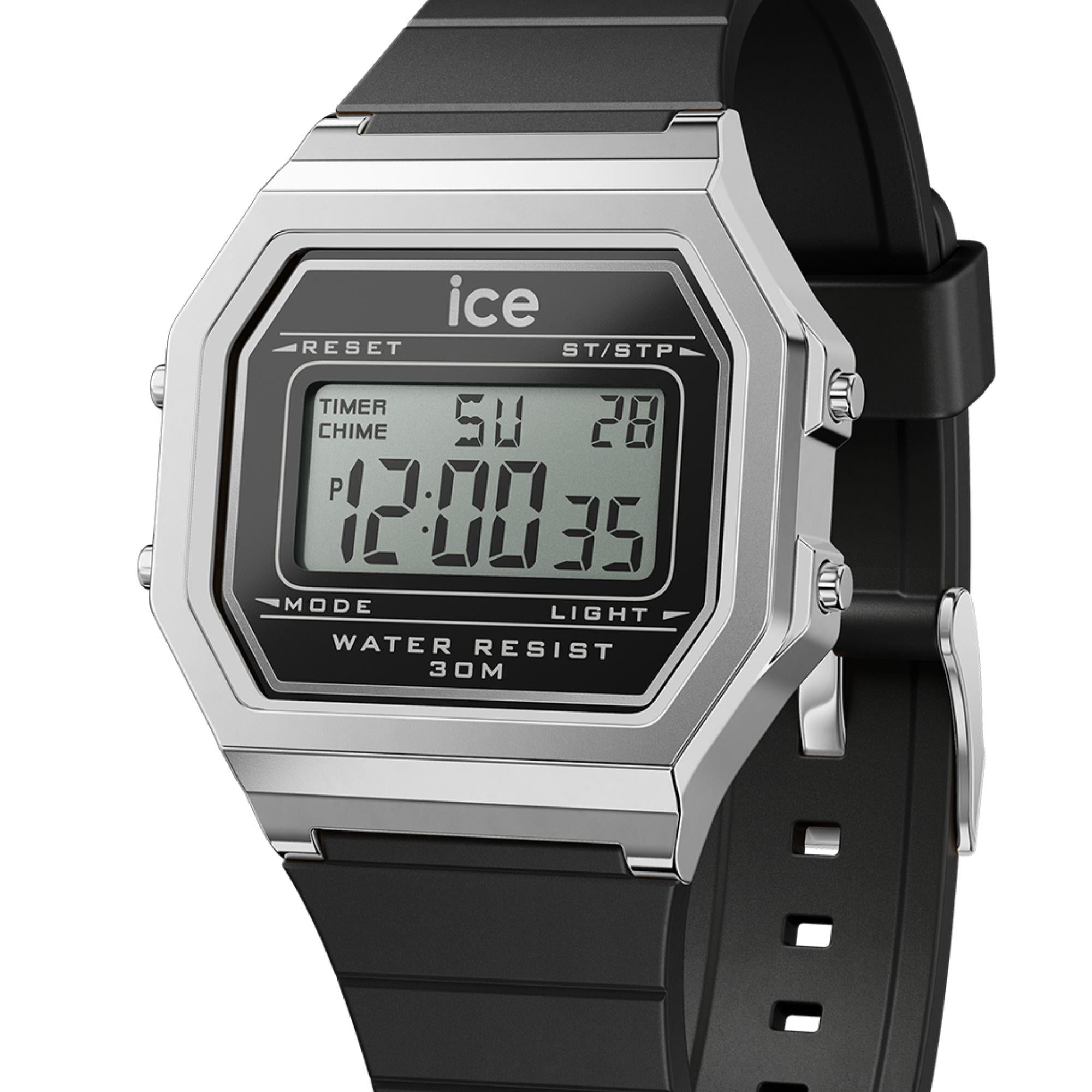 ICE Digital Retro Silicone Strap Watch 022063