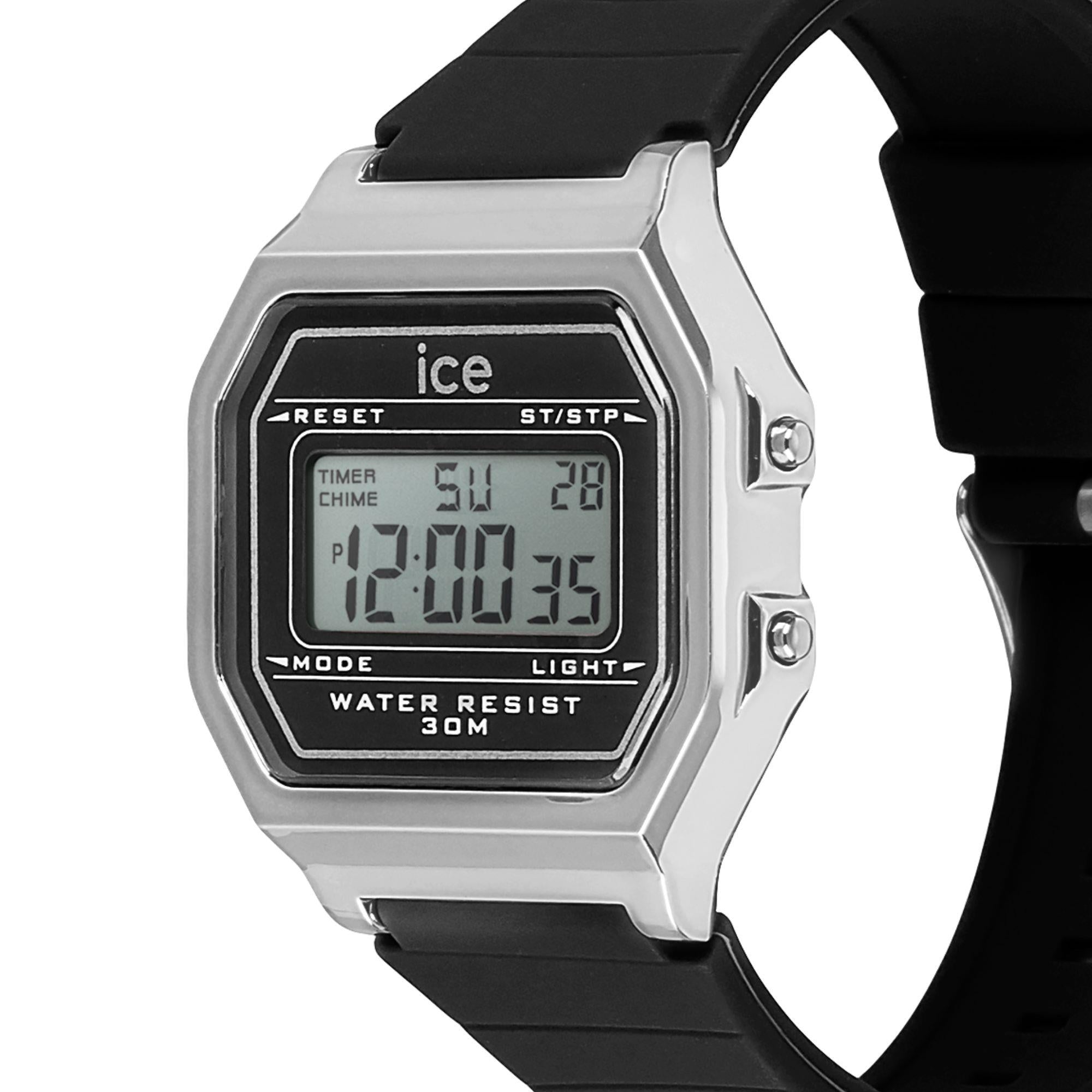 ICE Digital Retro Silicone Strap Watch 022063