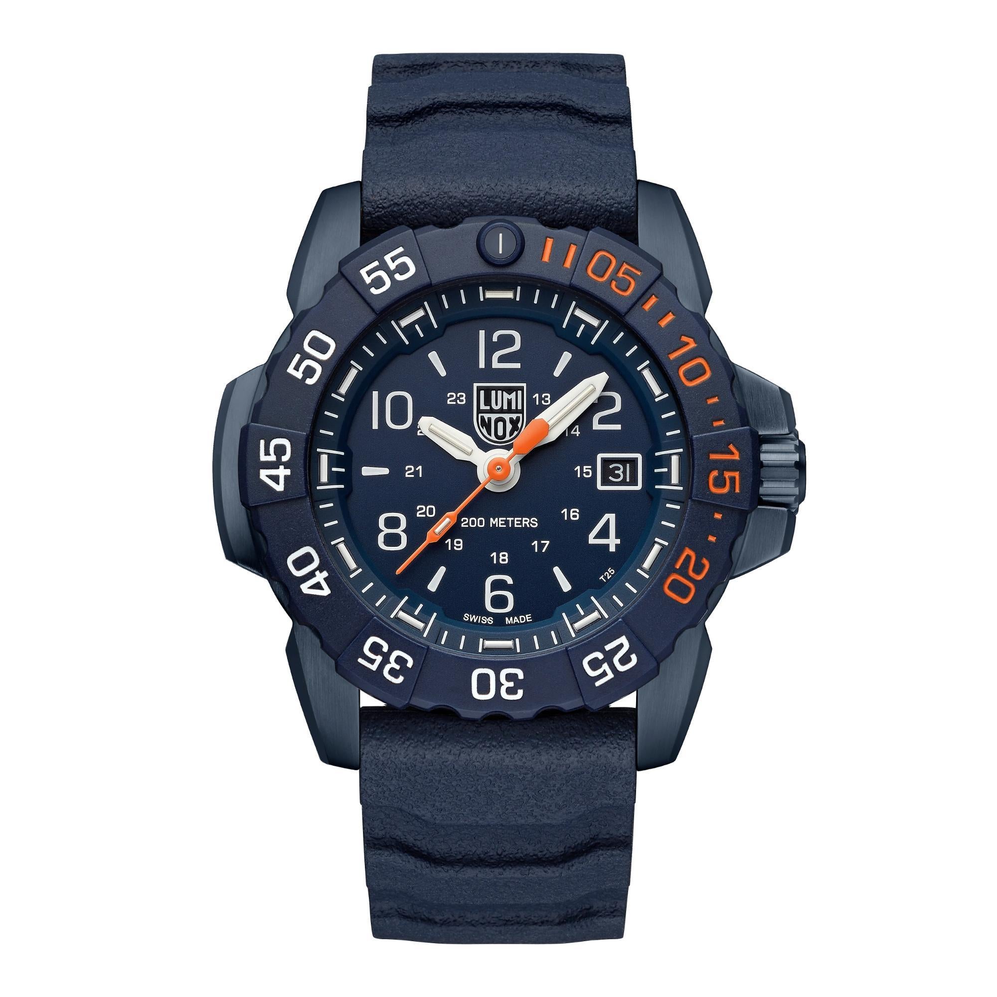 Luminox Navy SEAL Foundation Limited Edition CarbonOX™ Uhr mit schwarzem Zifferblatt XS.3253.CBNSF.SET