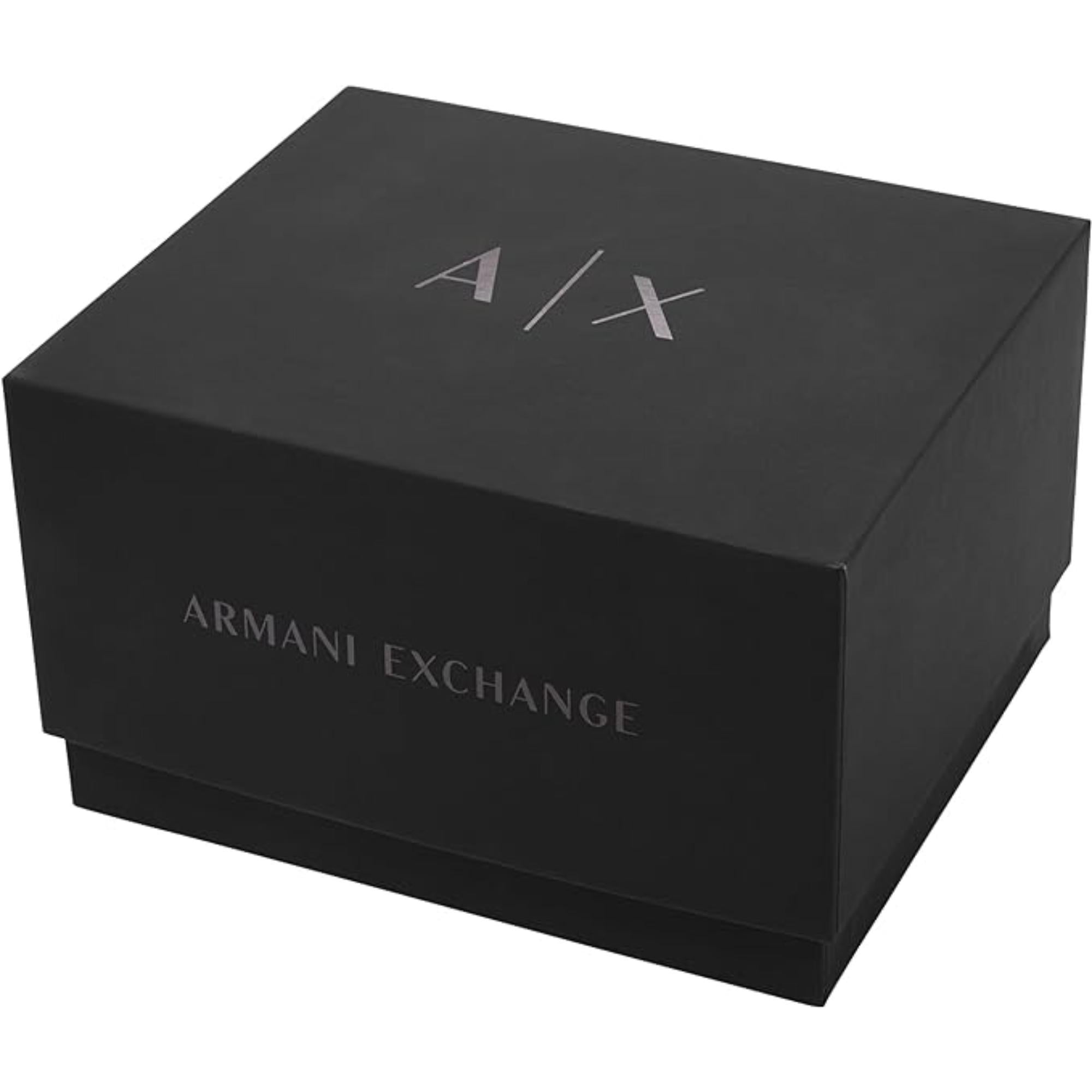 Armani Exchange Lola 28mm Silbernes Zifferblatt Stahl Damen Quarz Uhr AX7121
