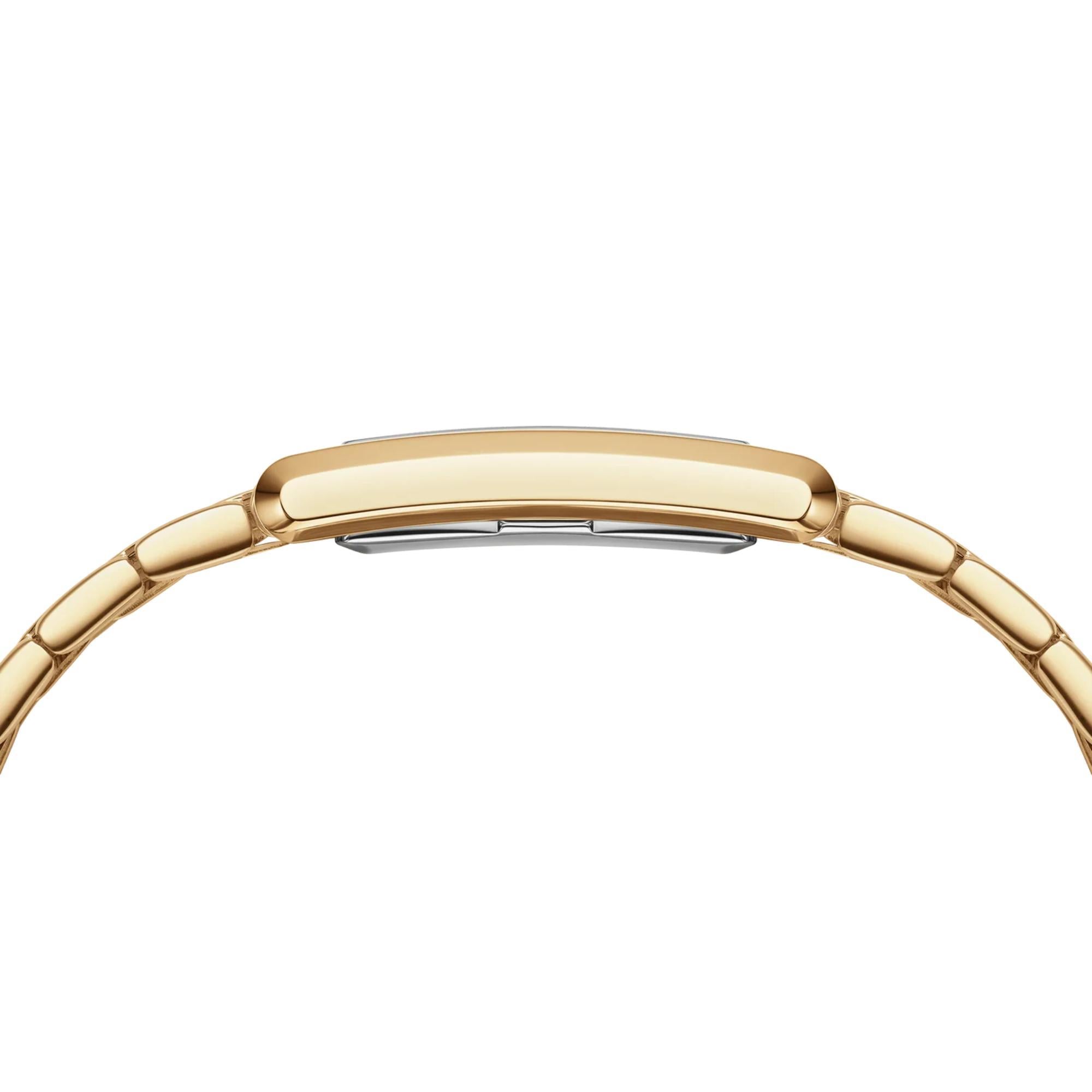 Daniel Wellington Bound 22mm White Dial Steel Ladies Quartz Watch DW00100705