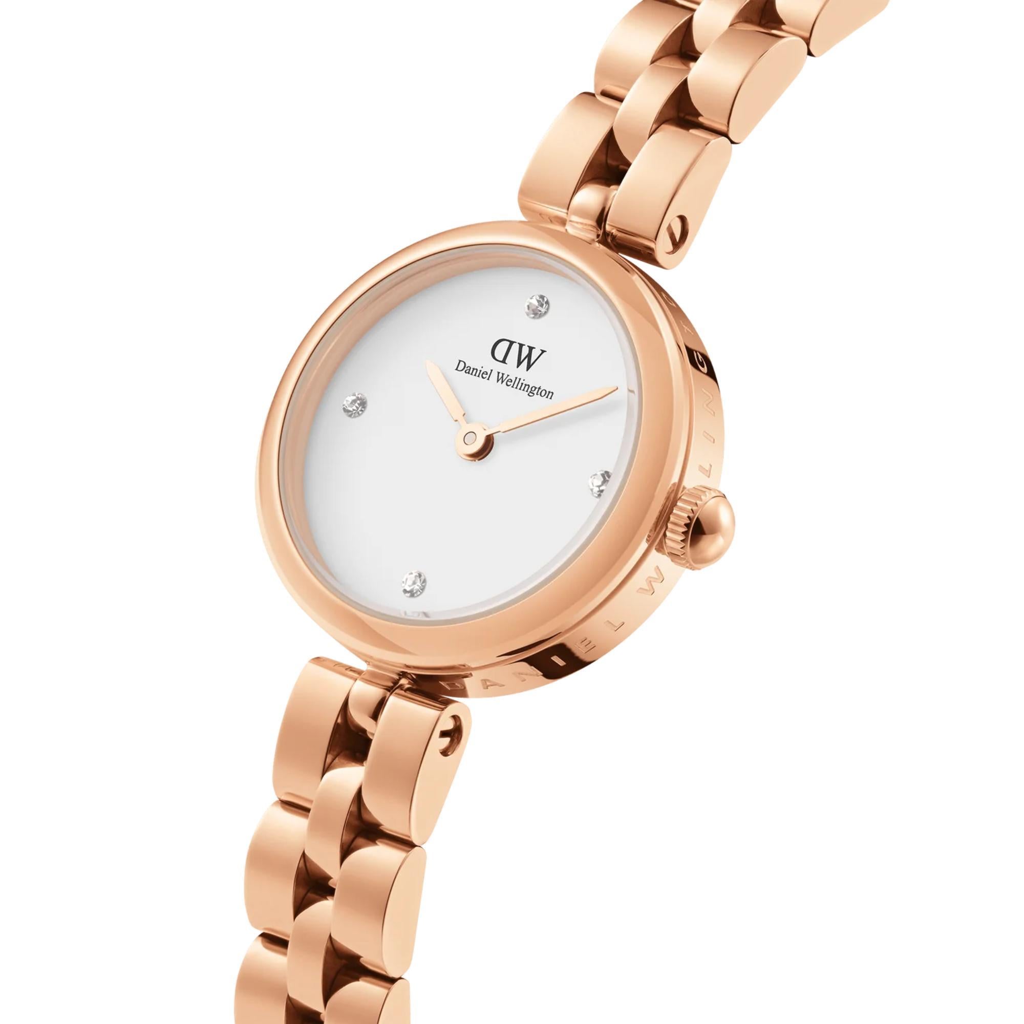 Daniel Wellington Elan 22mm White Dial Steel Ladies Quartz Watch DW00100717
